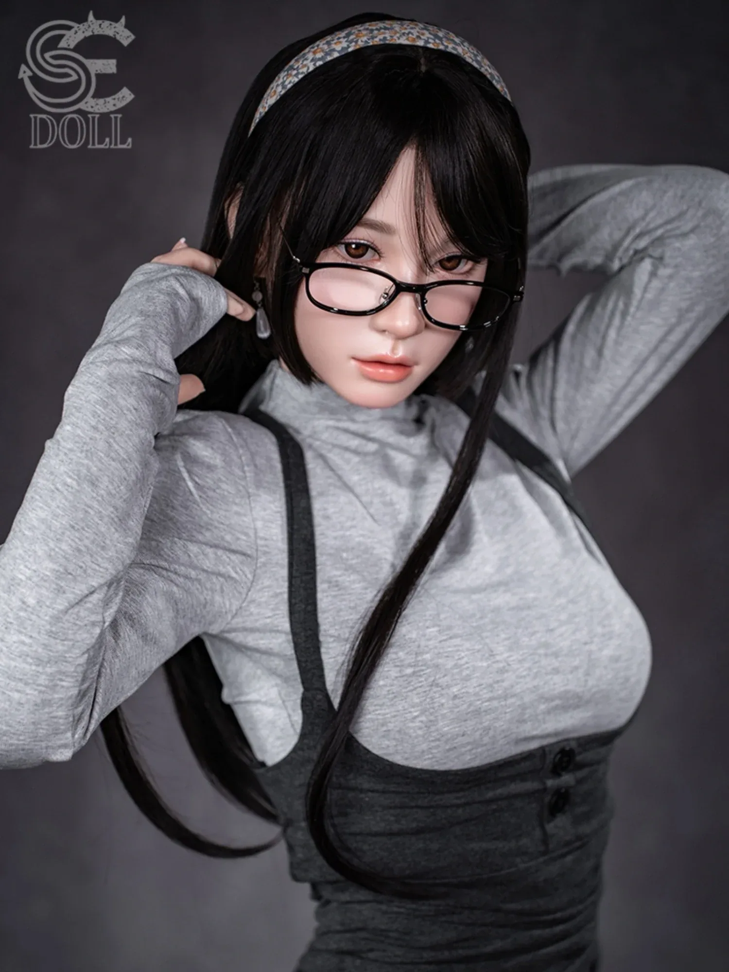 F6325-T153cm(5ft)-27kg A Cup Realistic Skin Silicone Asian Sex Doll Small Breasts|SE Doll view 8