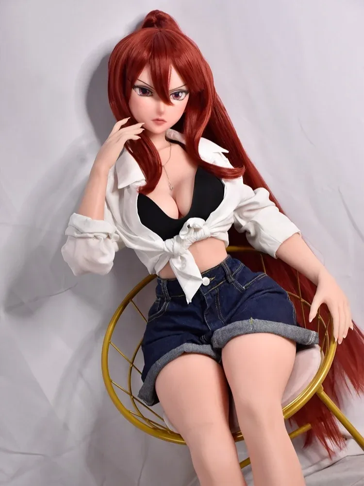 F8039-150cm\/5ft-27.5kg Silicone  Anime Sex Doll Hentai  | Elsa Babe view 11