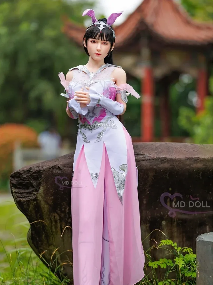 F8074-150cm\/5ft-27kg M10 Medium Chest Life size Silicone Sex Doll | MD Doll view 11