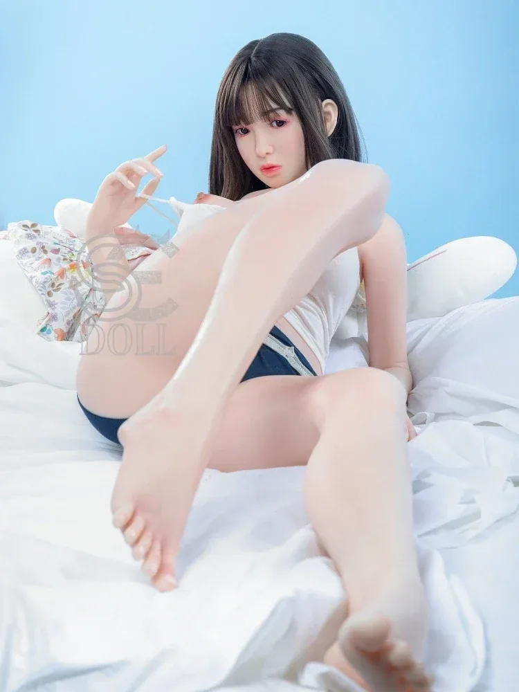 F896—160cm(5ft2)-27kg Pearl C Cup Silicone Cute Chinese Girl Laurie Big Ass Love Doll | SE Doll view 7