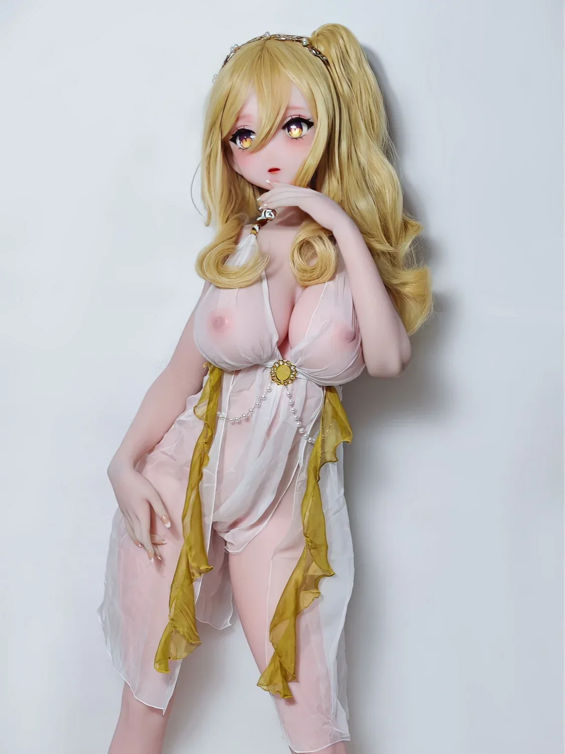 F7641-150cm\/5ft-27.5kg Anime Hentai Silicone Full Size Sex Doll | Elsa Babe view 2