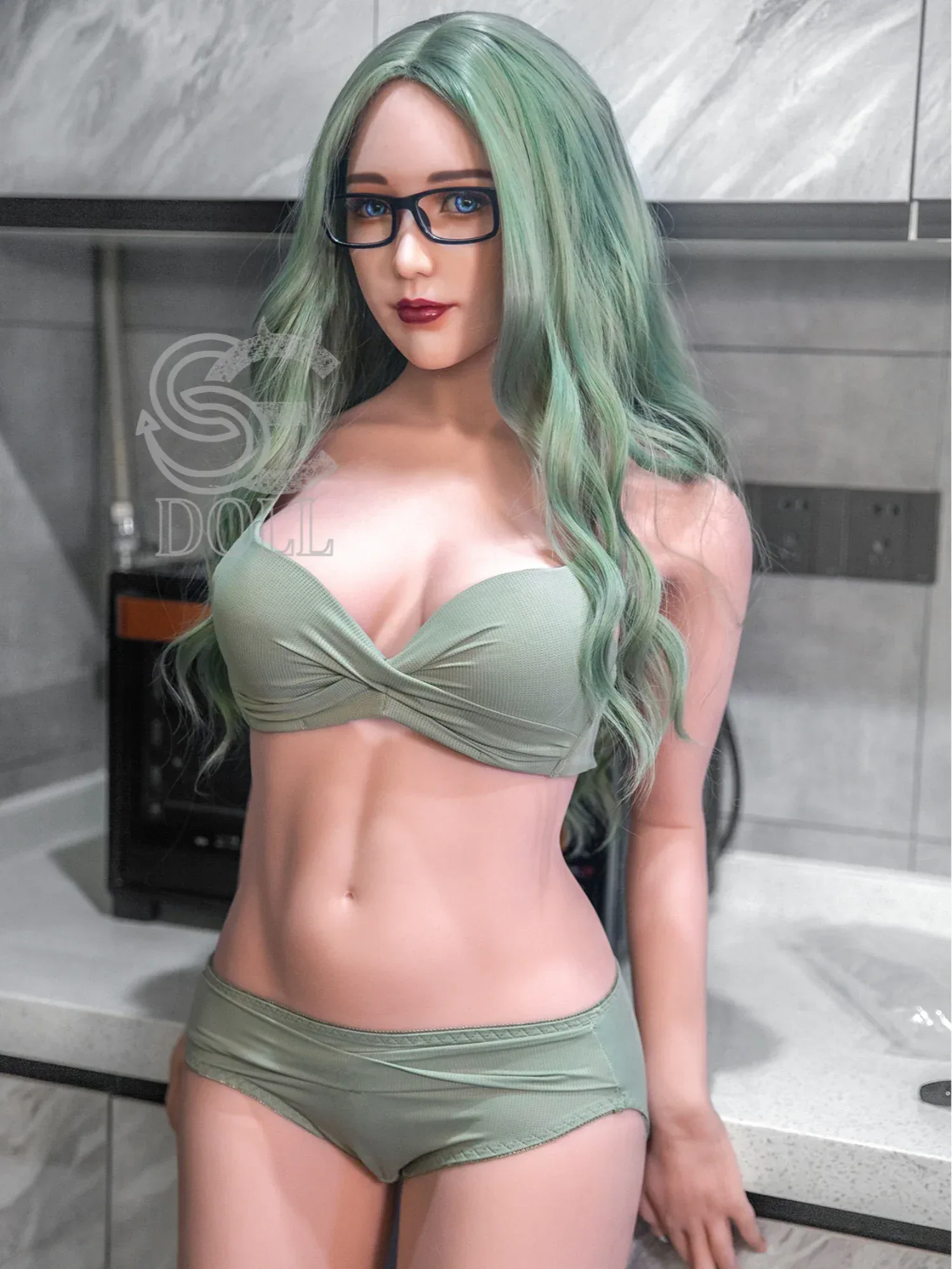 F3730-163cm(5.3ft)-37kg Gessica E Cup TPE European Sexy Large Breasts Woman Sex Doll｜SE Doll