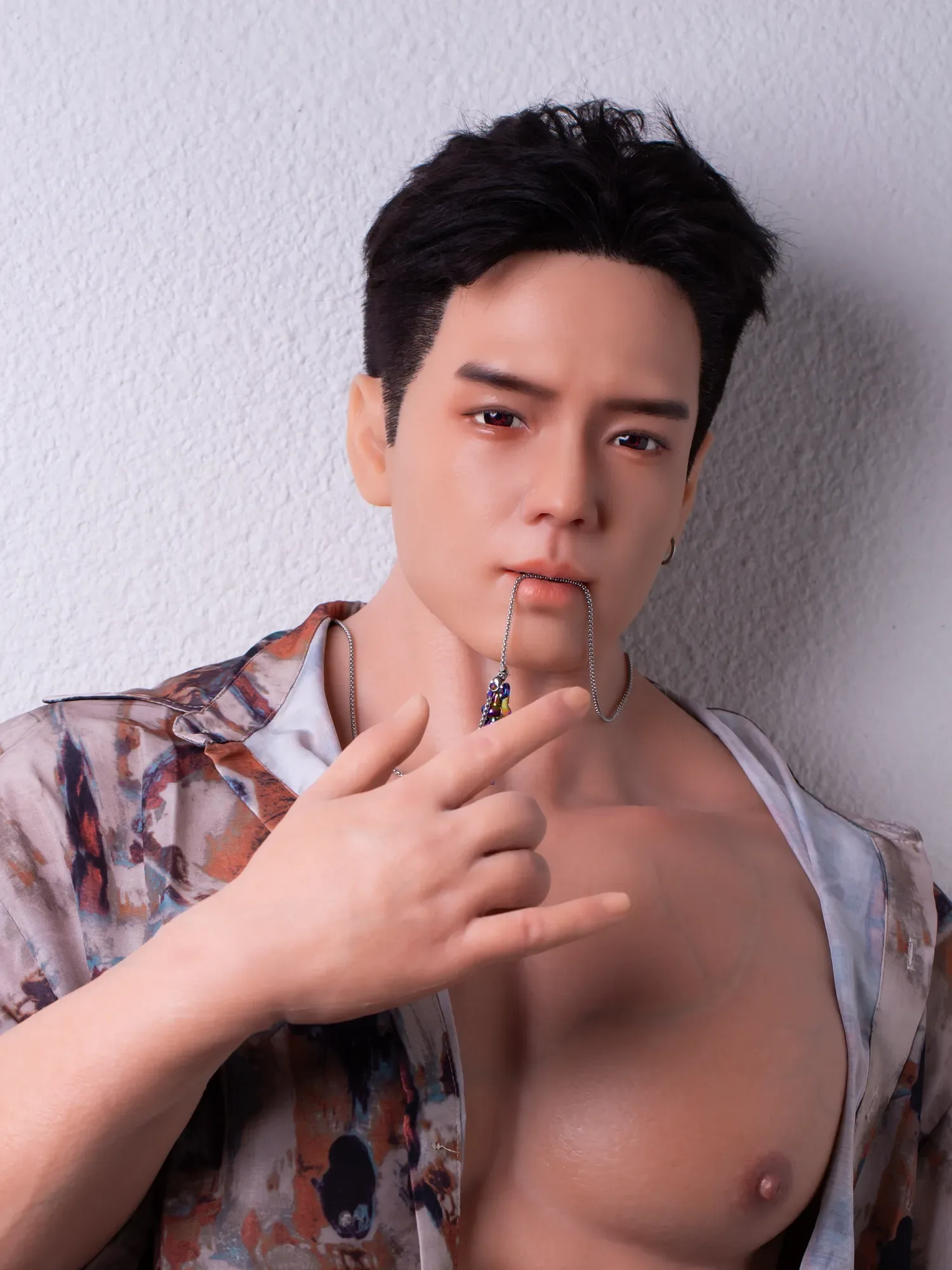 F9140-175cm\/5ft9-49kg Full Size Silicone Male Sex Doll with 7.48\" Big Dick | Qita doll view 9