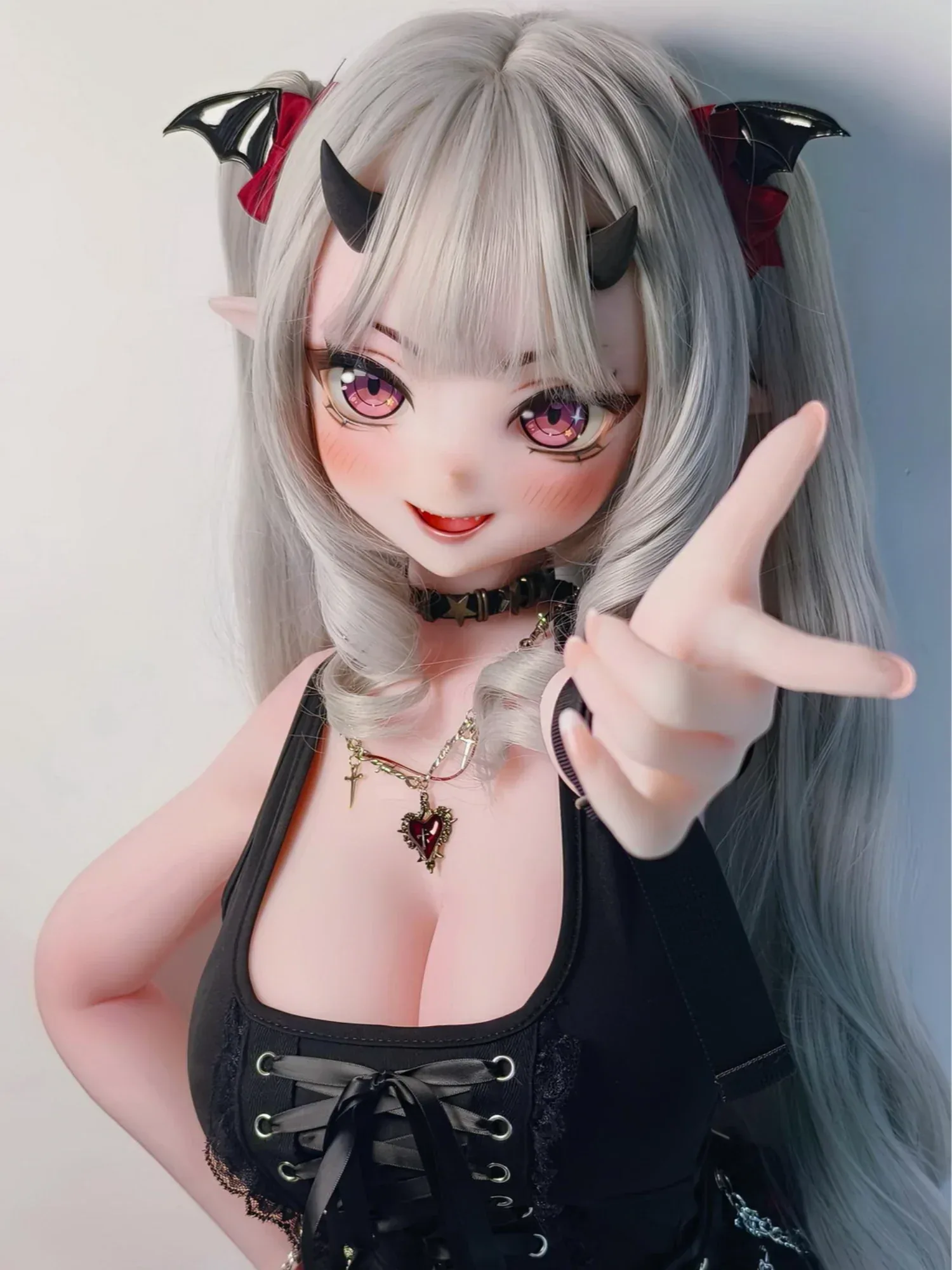 F9426-150cm\/5ft-27.5kg Anime Silicone Head Full Body Hentai Sex Doll | Elsa Babe view 5