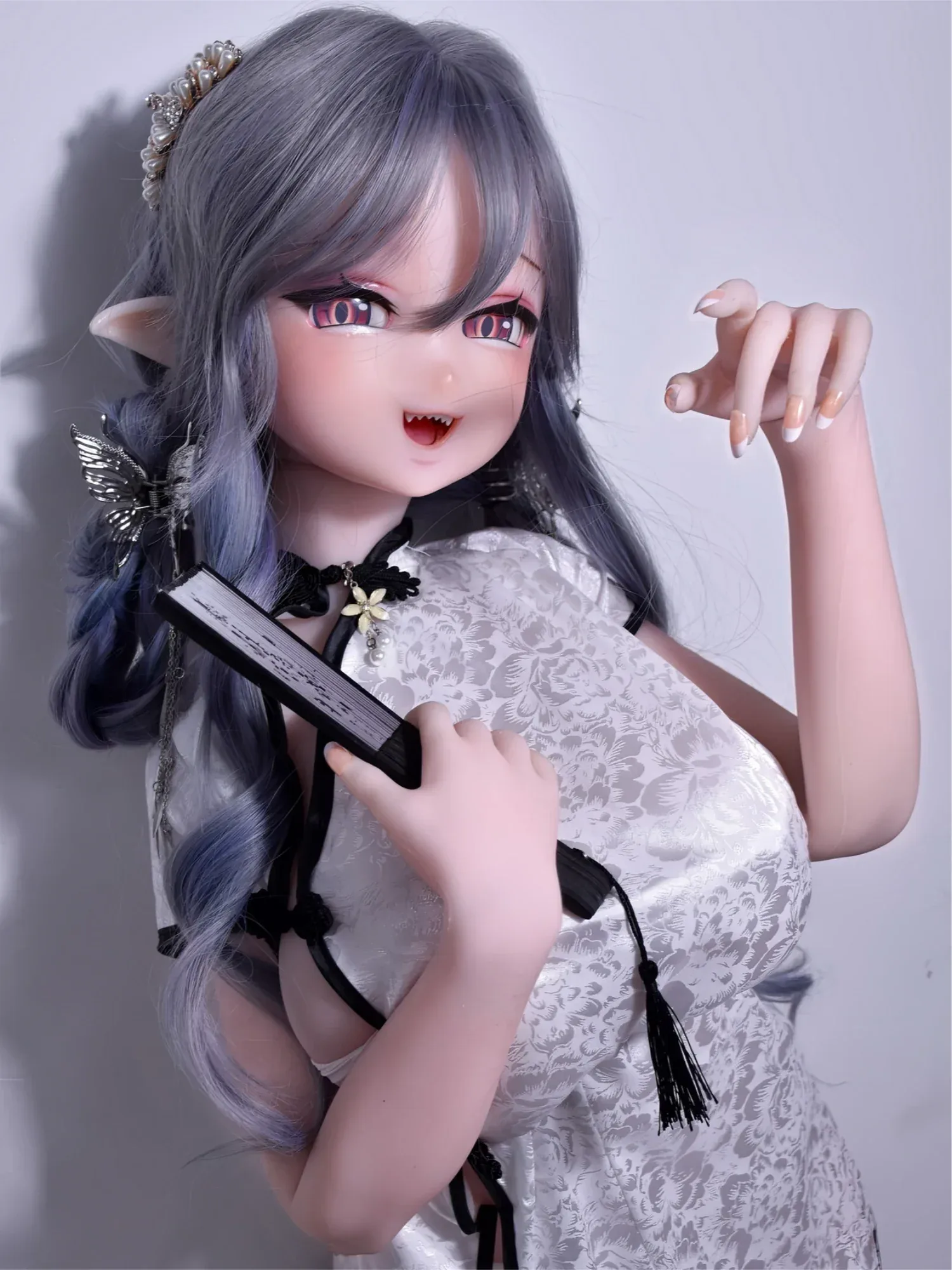 F9312-150cm\/5ft-27.5kg hentai Mini Anime sex doll with Silicone Head | Elsa Babe
