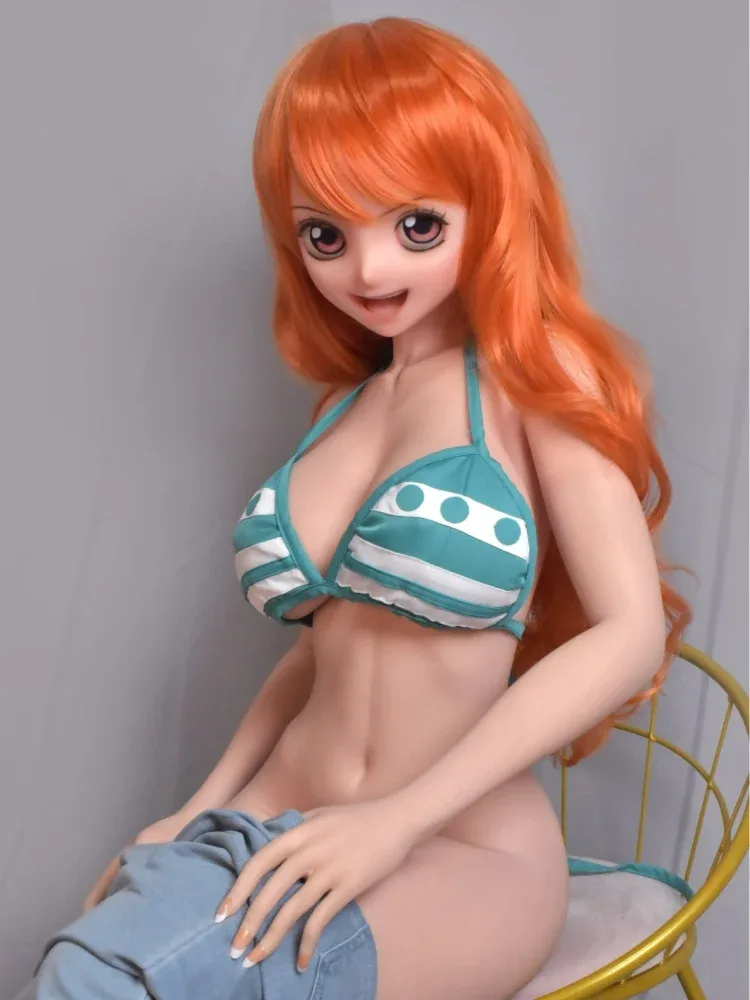 F8038-150cm\/5ft-27.5kg Silicone Japanese Anime Sex Doll – Fantasy-Inspired Look with Big Eyes | Elsa Babe view 7