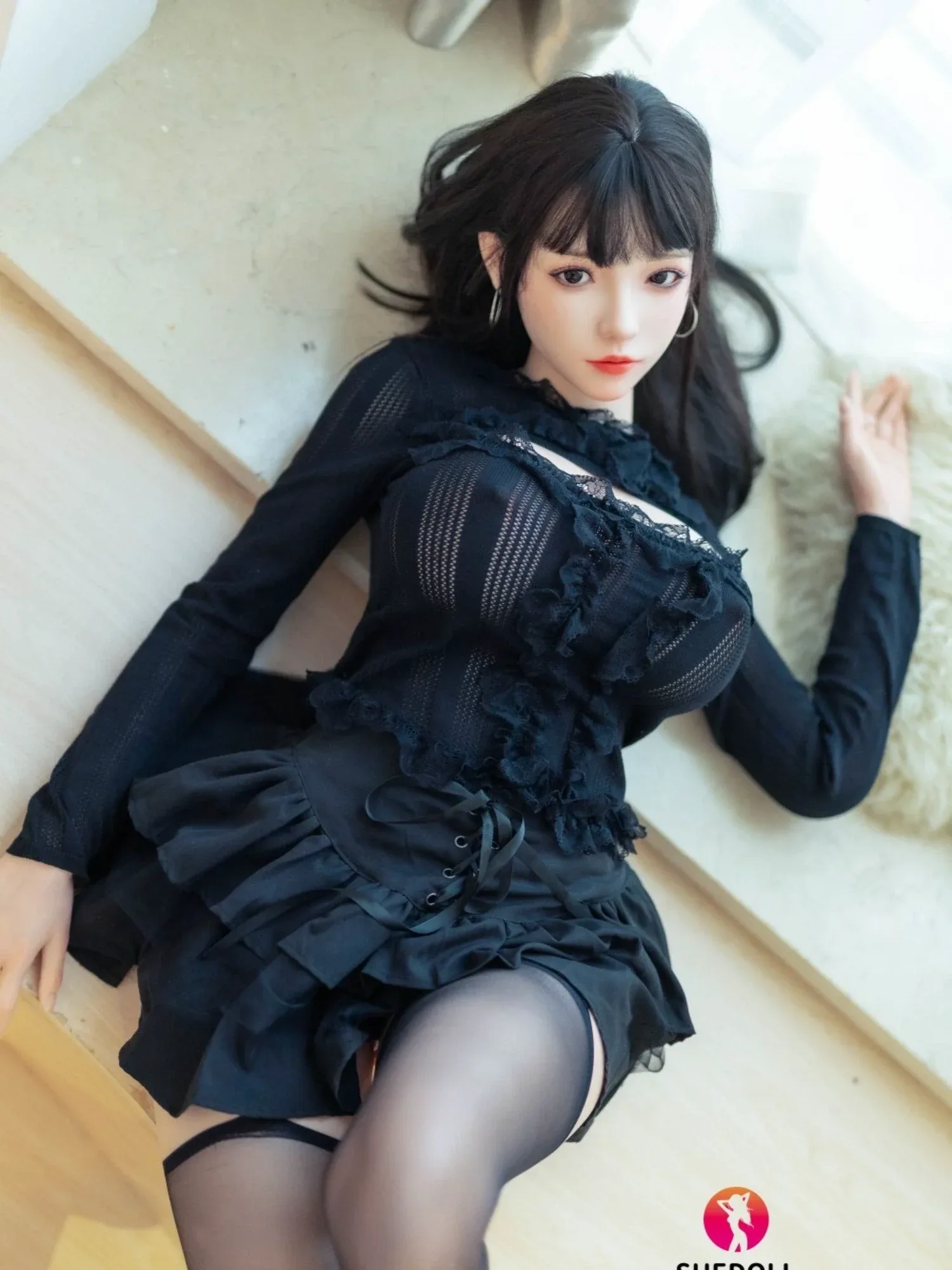F6022—163cm\/5ft4-51kg H Cup Asian ROS Silicone Sex Doll | SHEDOLL view 11