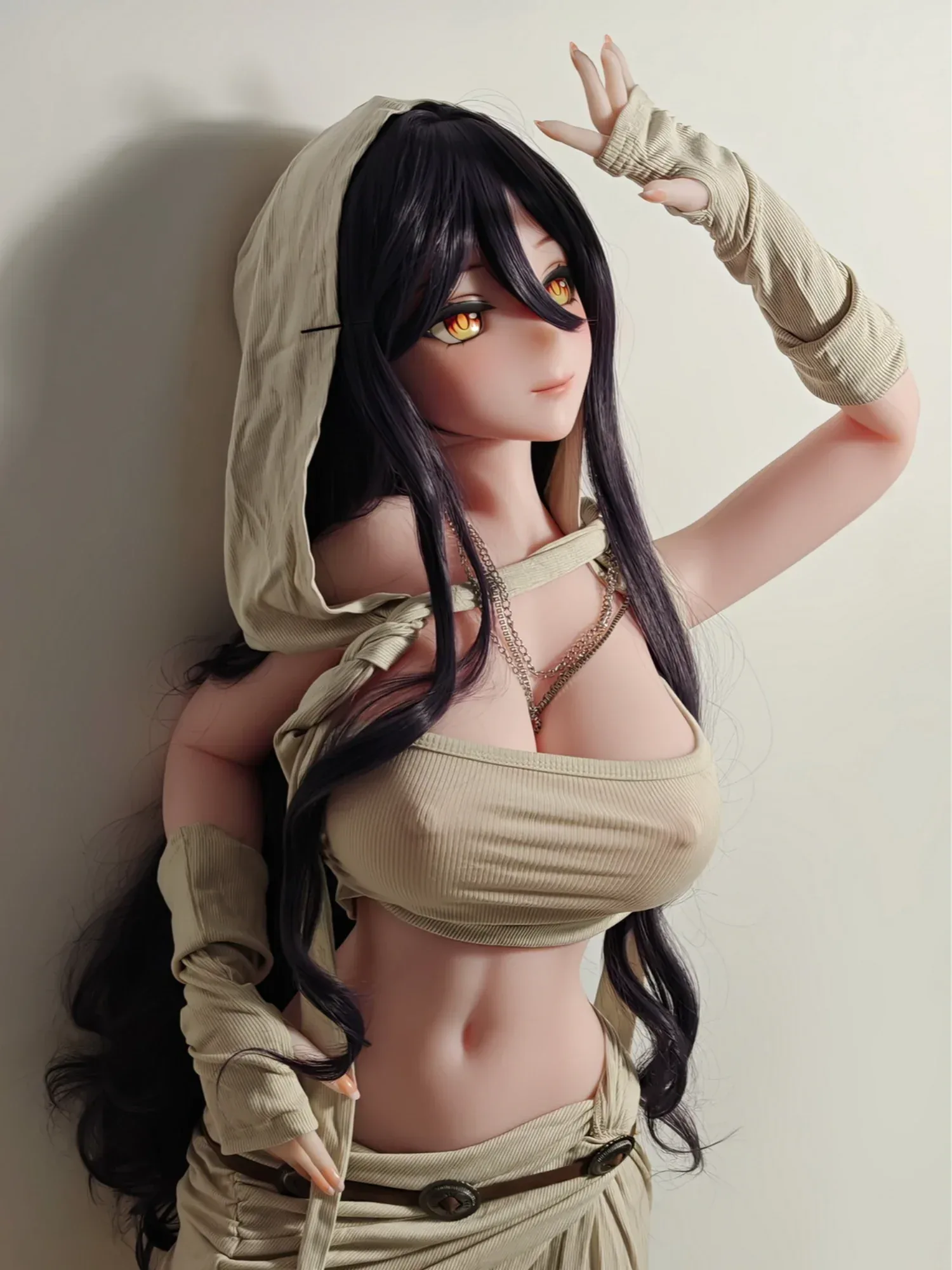 F9274-150cm\/5ft-27.5kg Silicone Head Anime sex dolls life size | Elsa Babe view 4