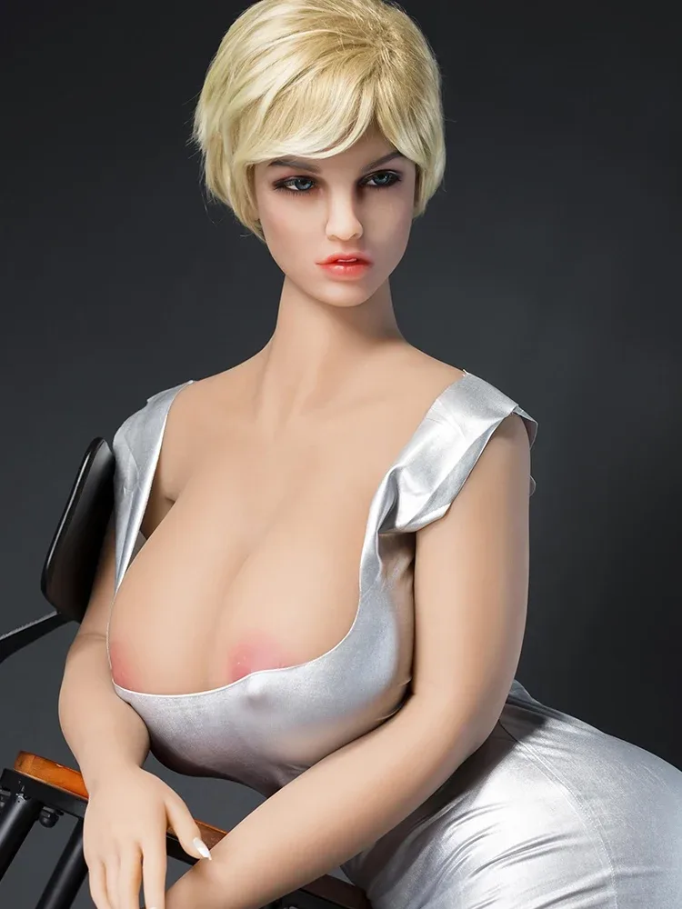 F3849-163cm\/5ft3 N Cup Classical Blonde Oil Painting Style TPE Sex Doll | HR Doll view 9