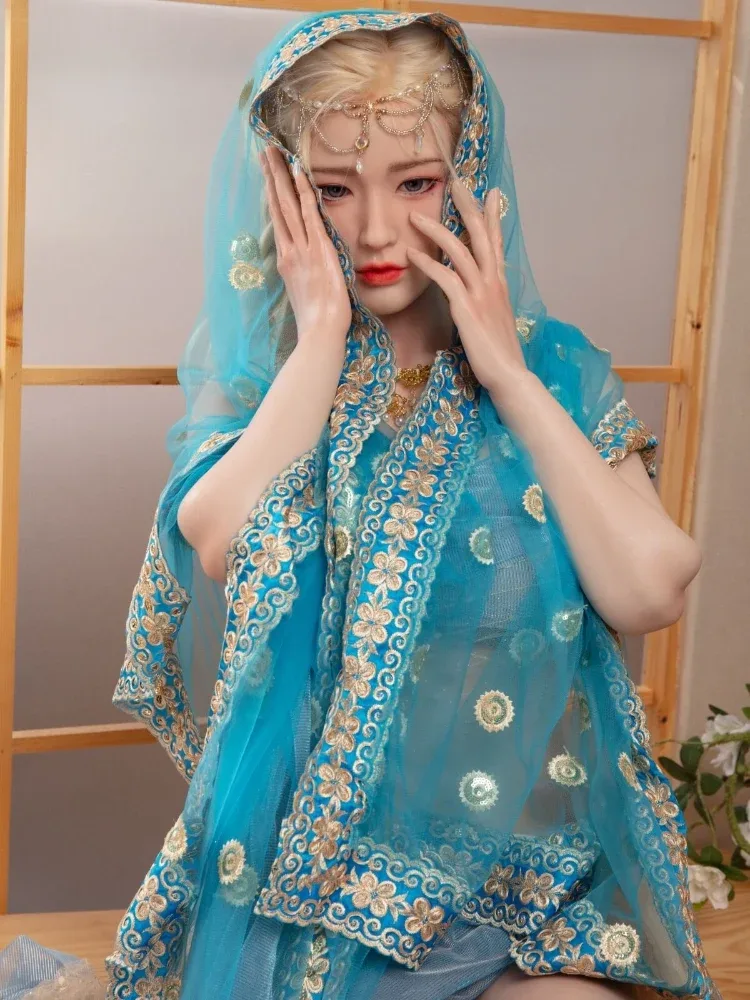 F5083-170cm\/5ft6 D Cup Umi Japanese Blond Silicone Sex Doll|JX Doll view 12