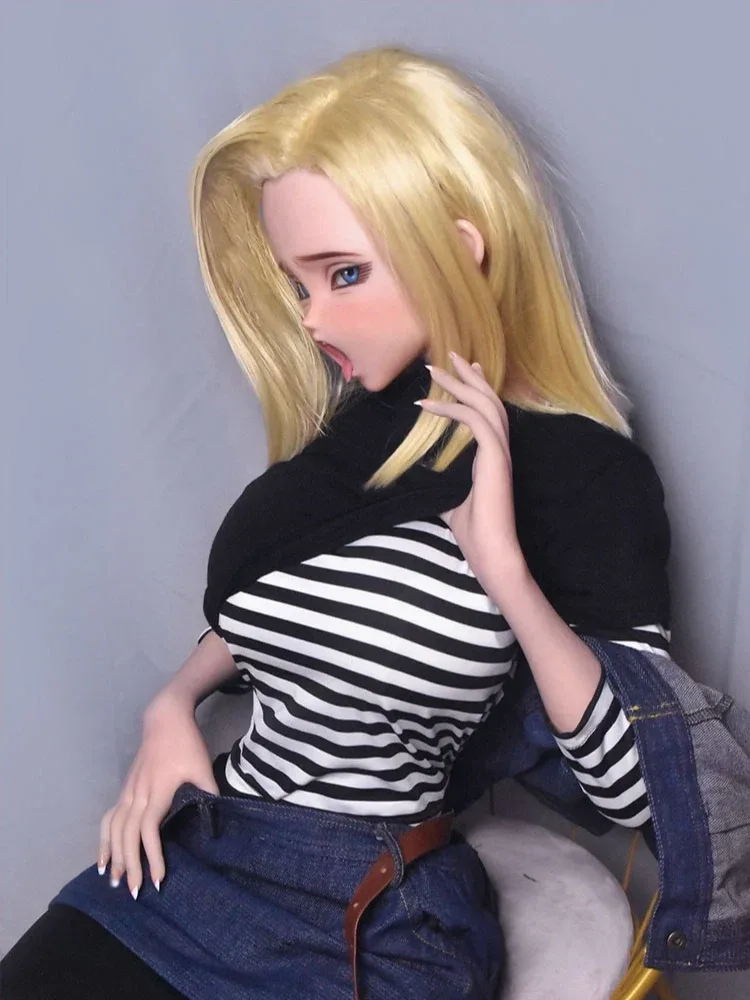 F8037-150cm\/5ft-27.5kg Silicone Anime Hentai Sex Doll | Elsa Babe view 8