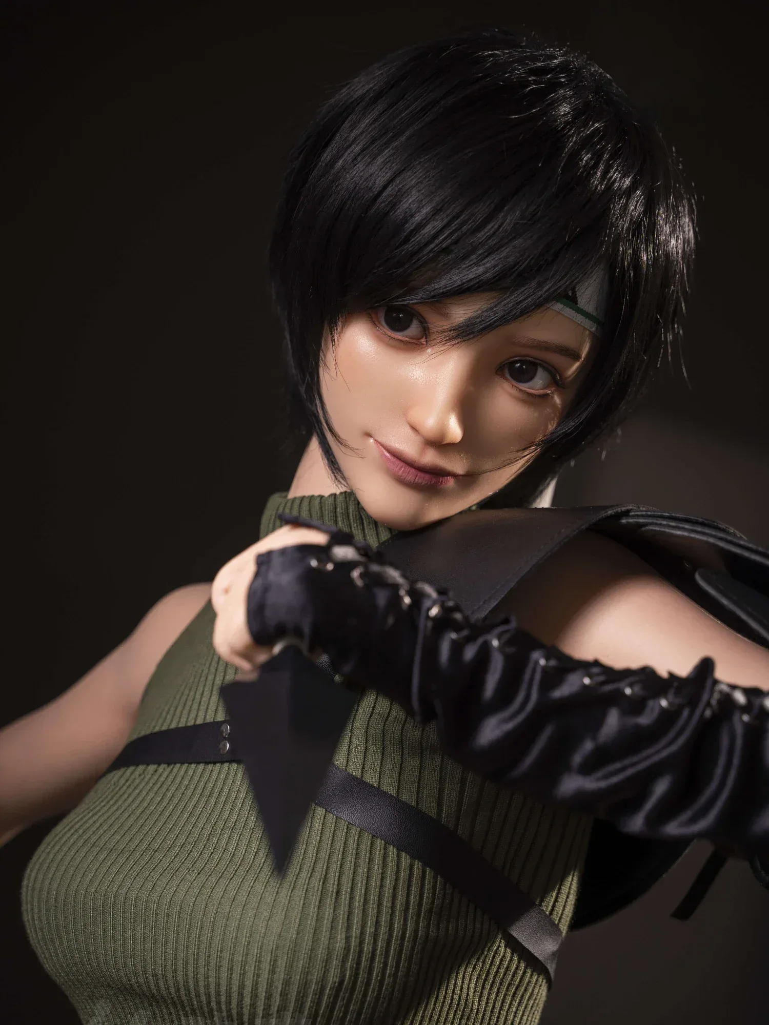 F4632—168cm\/5ft5-36.2kg C Cup Anime Silicone Femboy Sex Doll Yuffie Kisaragi | Jiusheng Doll view 7