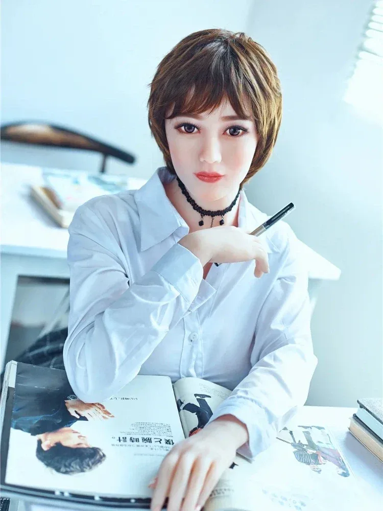 F188- 159cm(5ft1) E Cup Short Hair Uniform Girl TPE Sex Doll |Irontech Doll view 4