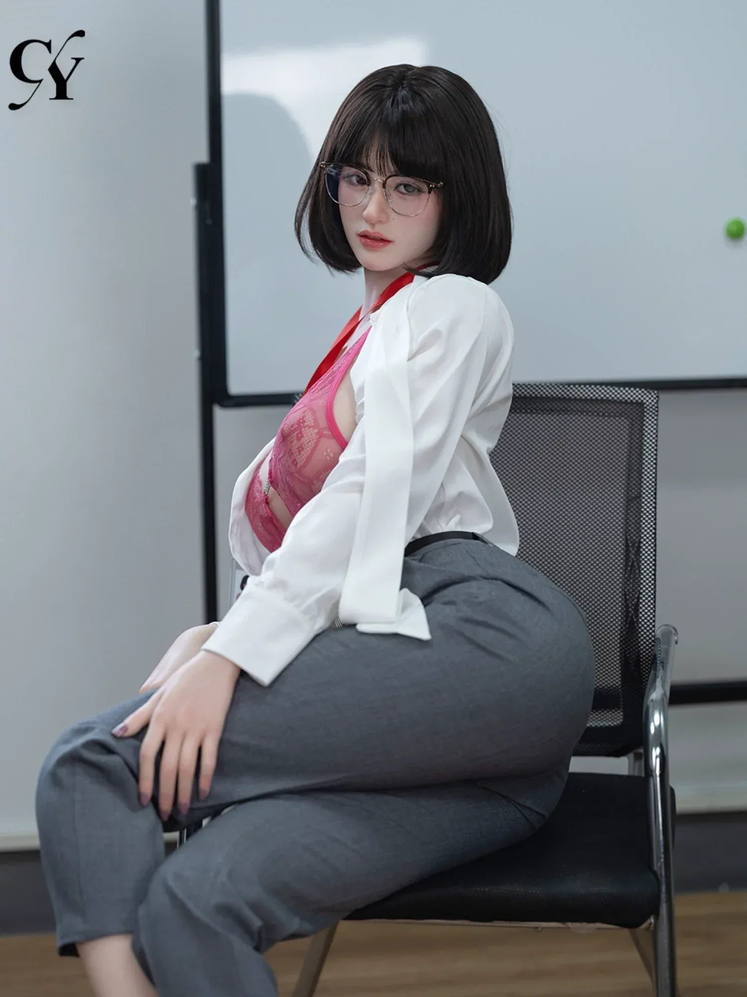 F5833—168cm\/5ft5-35kg F Cup Shizukawa Yuri Silicone Realistic Sex Doll | TOP-CYDOLL