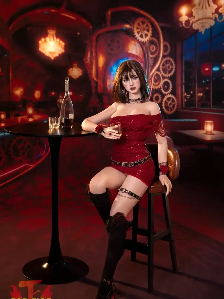 F8580-165cm-30kg C Cup Jazz Silicone Full Sex Dolls With ROS | Top Fire Doll view 6