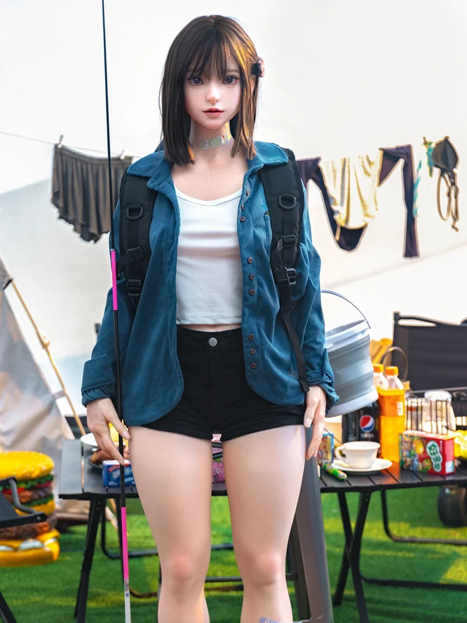 F5735—151cm\/4ft9-37.5kg\/82.7lbs A Cup Silicone Asian Chinese Sex Doll  | Firefly Diary view 4