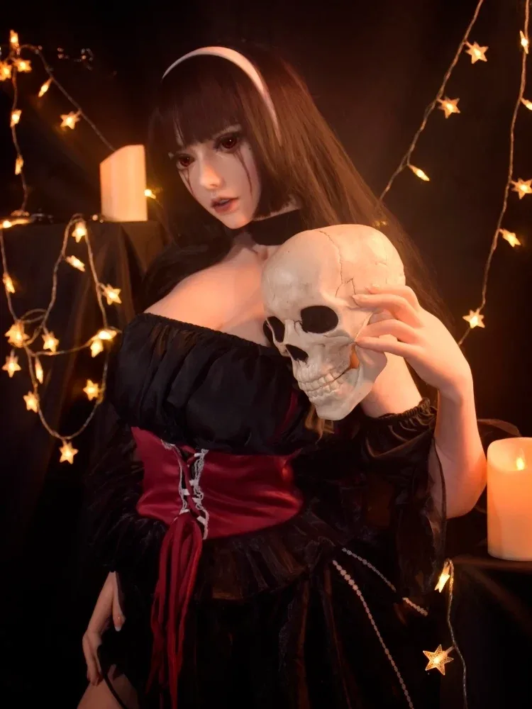 F1538-165cm(5ft4) Fantasy Full Silicone Sexy Anime Sex Dolls |Elsa Babe view 2