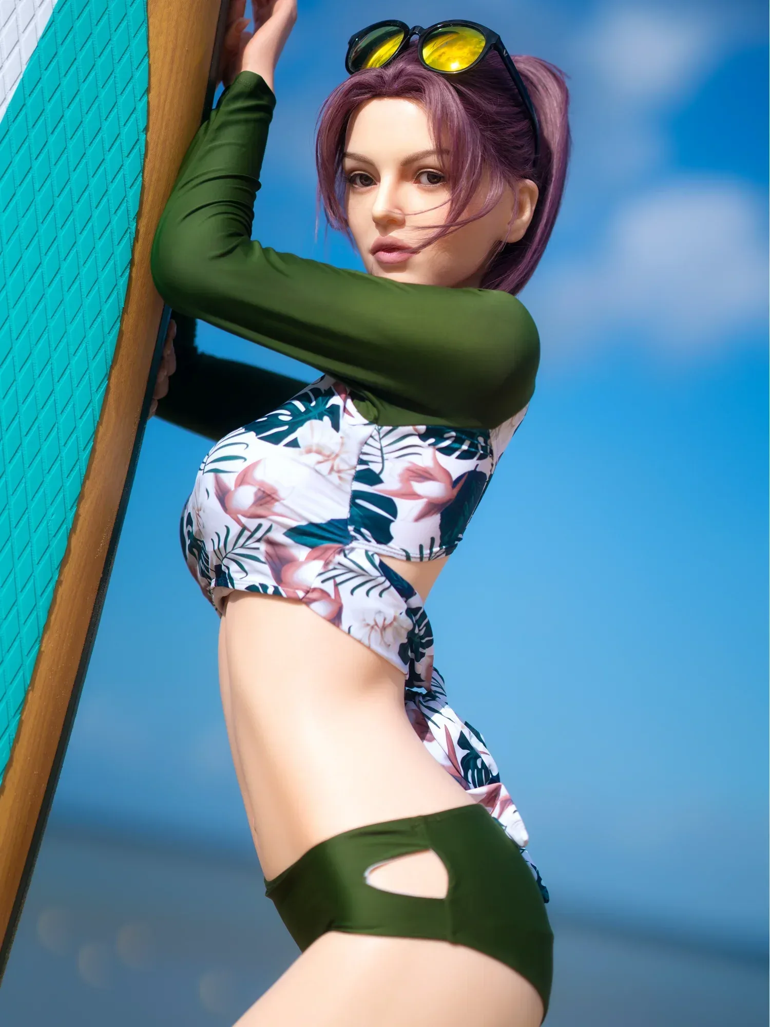 F5656- 170cm(5.6ft) 36.2kg C Cup Full Silicone life-size Celebrity Sex Doll丨ZELEX Doll view 9