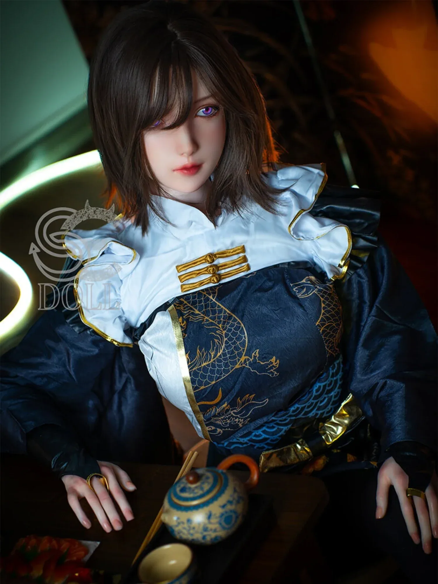 F4670-155cm(5ft1)-23kg Yuuki.I E Cup Silicone Anime Big Breasted Chinese AI Sex Doll Robot | SE Doll view 7
