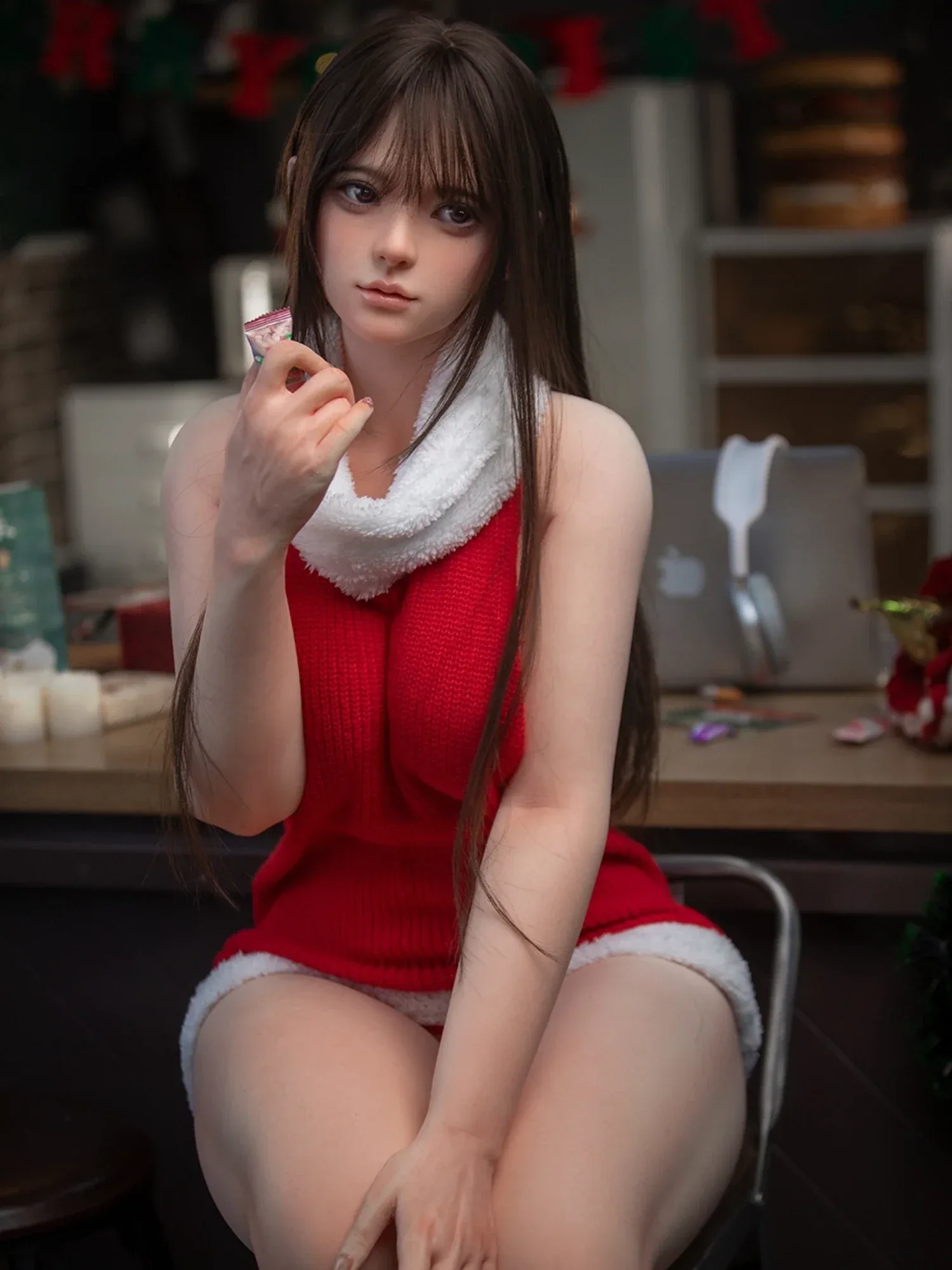 F5765—159cm\/5ft2-35.5kg E Cup Silicone Asian  Sex Doll  | Firefly Diary view 10