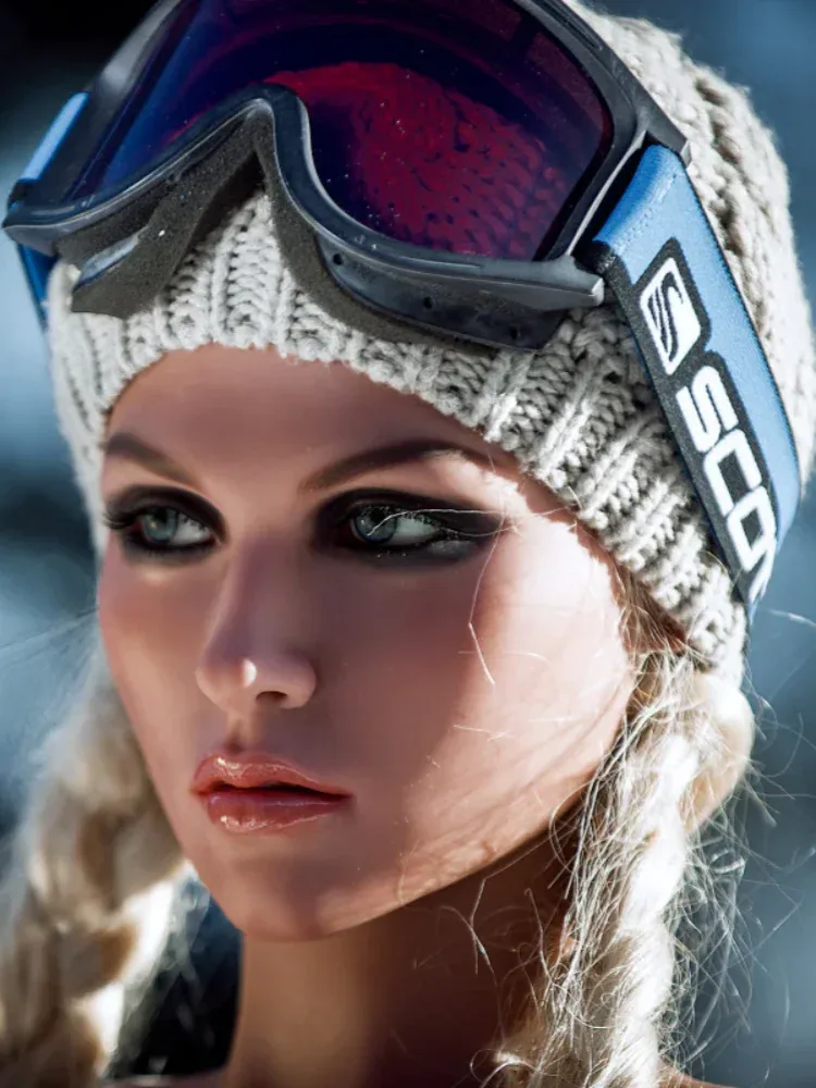 F1668-158cm(5f2)-31.25kg C Cup Medium Breast Skiing Girl TPE Sex Doll | Aibei Doll view 8