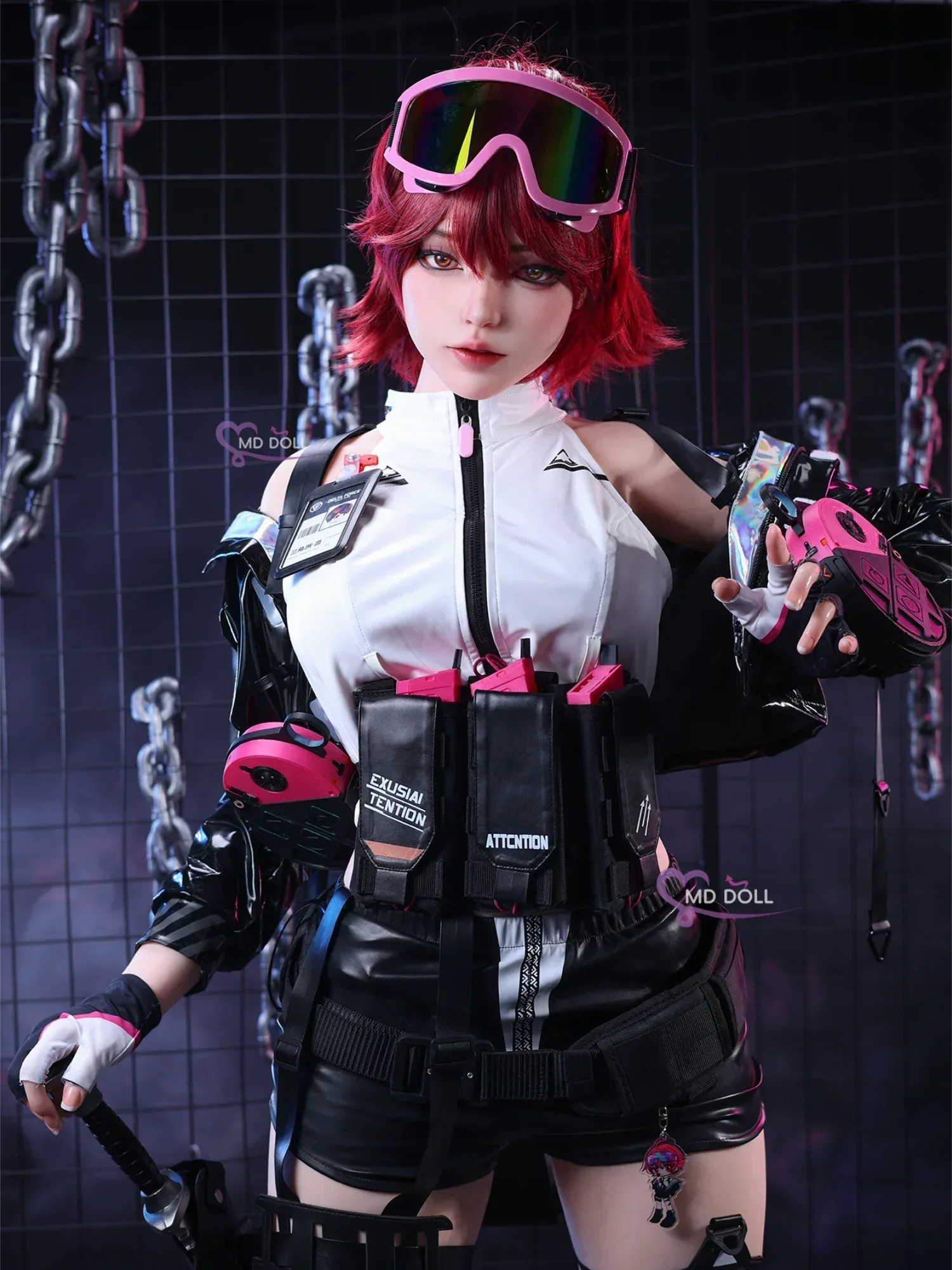 F9340-166cm\/5ft5 38kg D Cup Life Size Anime Cosplay Sex Doll Silicone | MD Doll view 9