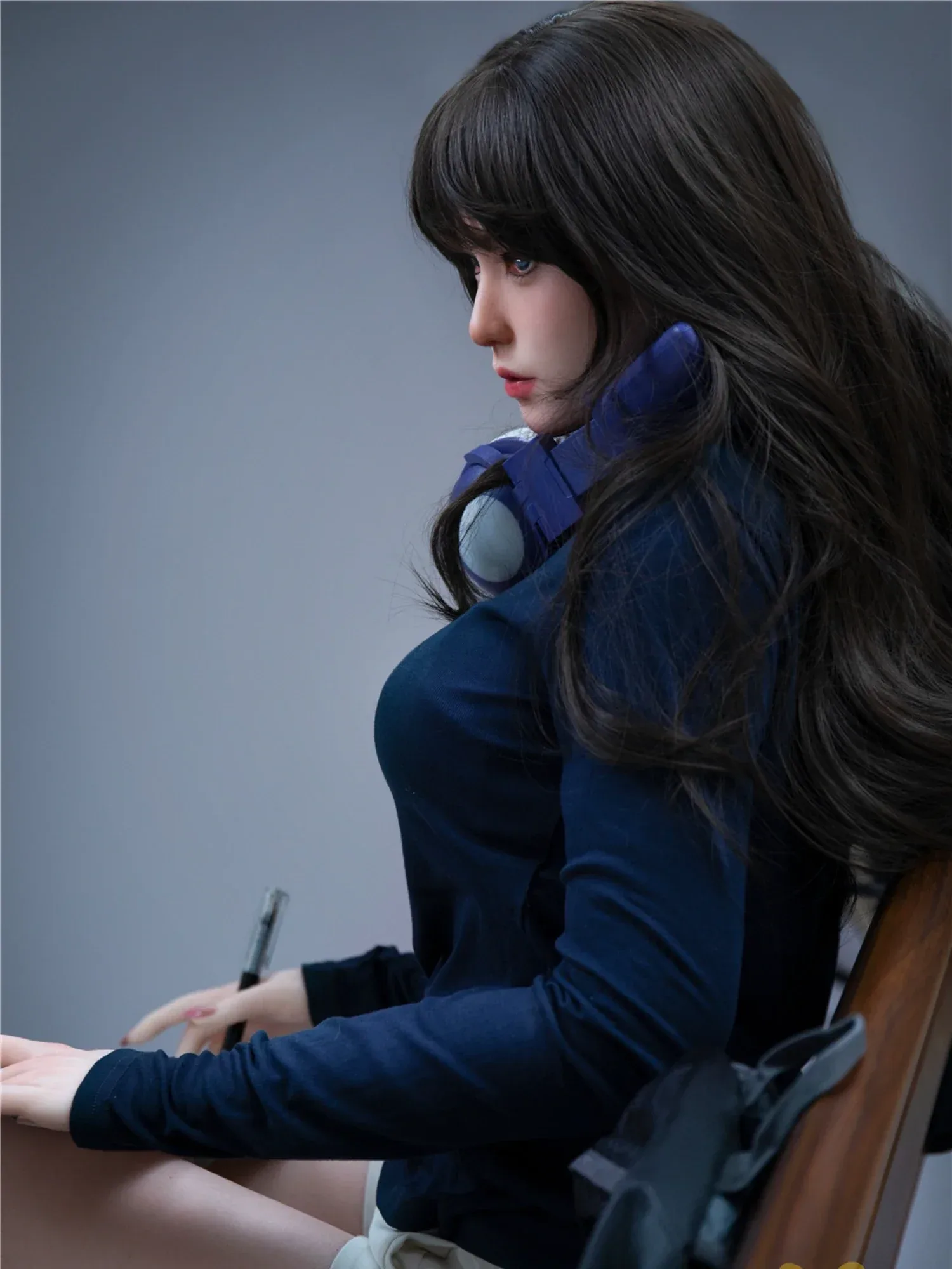 F1276-166cm-37.5kg D Cup Misa Asian Silicone Realistic Teen Sex Doll [IN STOCK USA]｜Irontech Doll view 12