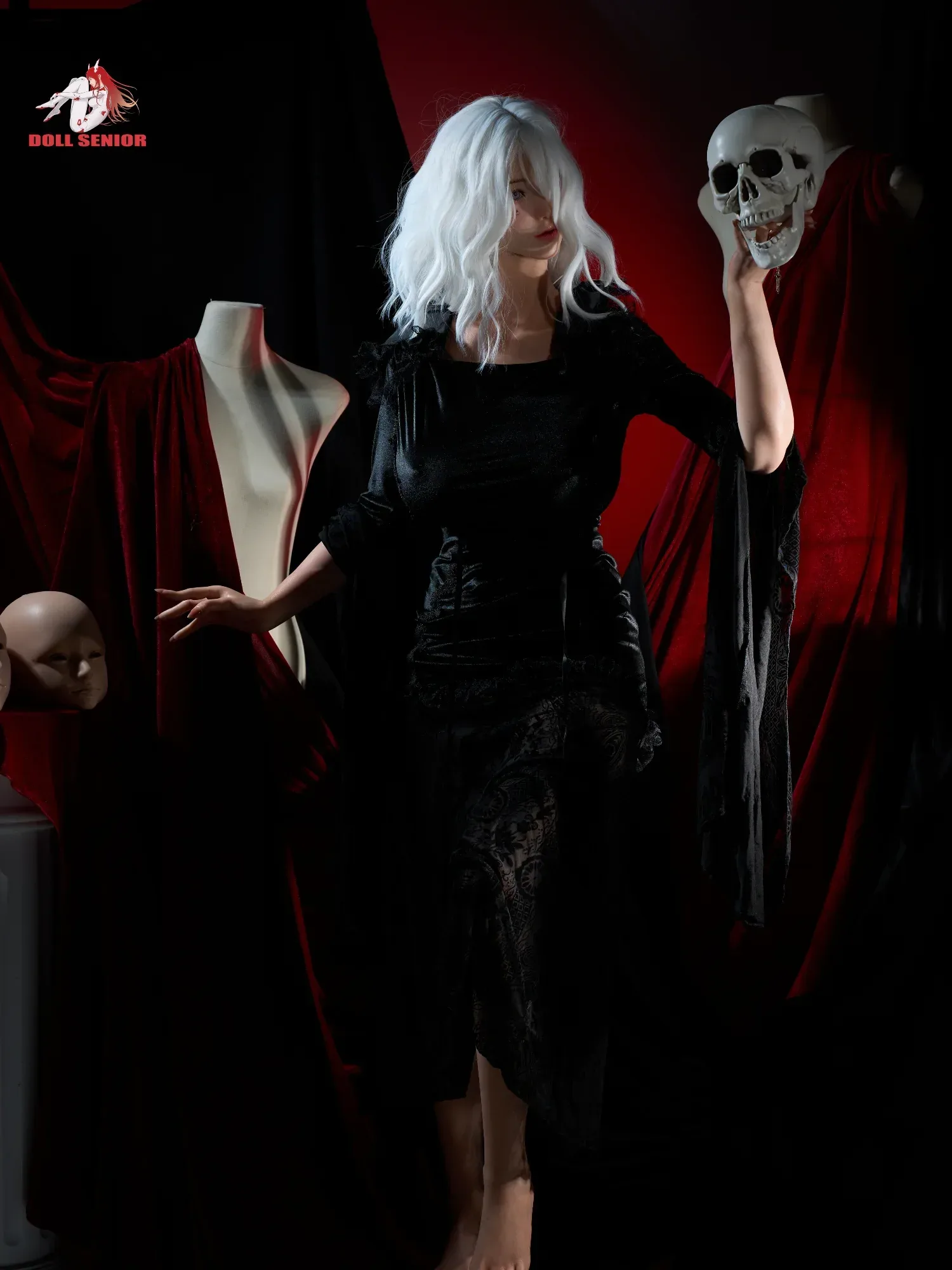 F9182- 170cm(5ft7)-43kg G Cup Silicone ROS Gel Breast Halloween Huge breast Sex Doll丨Doll senior view 7