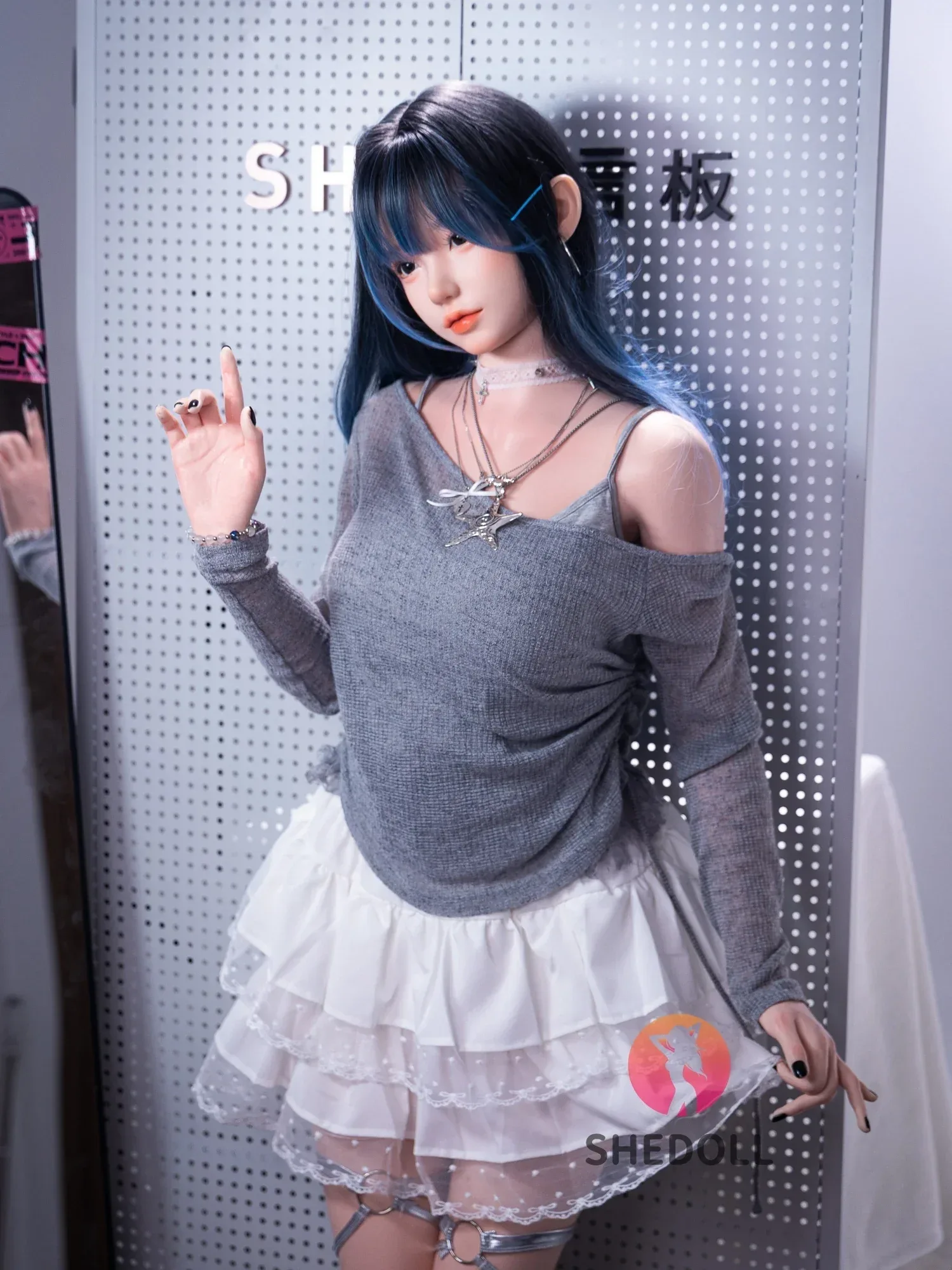 F6172—168cm\/5ft5-47kg D Cup Lifelike Asian ROS Silicone Sex Doll | SHEDOLL view 11