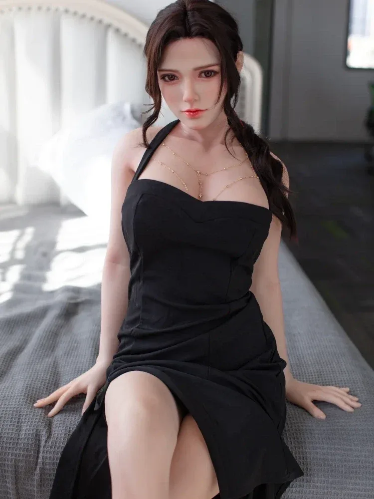 F517-171cm\/5ft6 D Cup Thin Realistic Silicone Sex Doll|Starpery Doll view 5