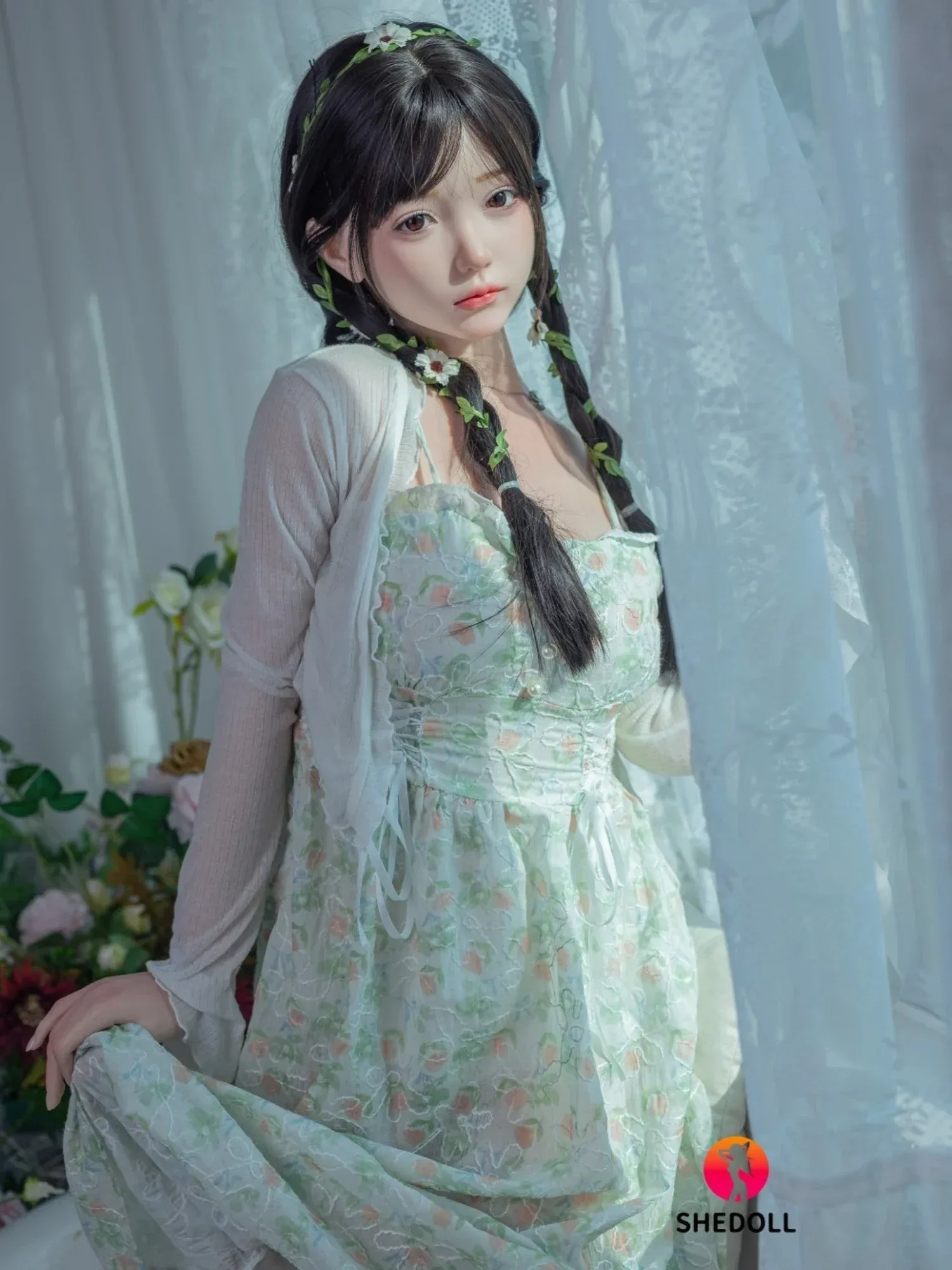 F6005—158cm\/5ft2-47kg C Cup Asian ROS Silicone Sex Doll | SHEDOLL view 4