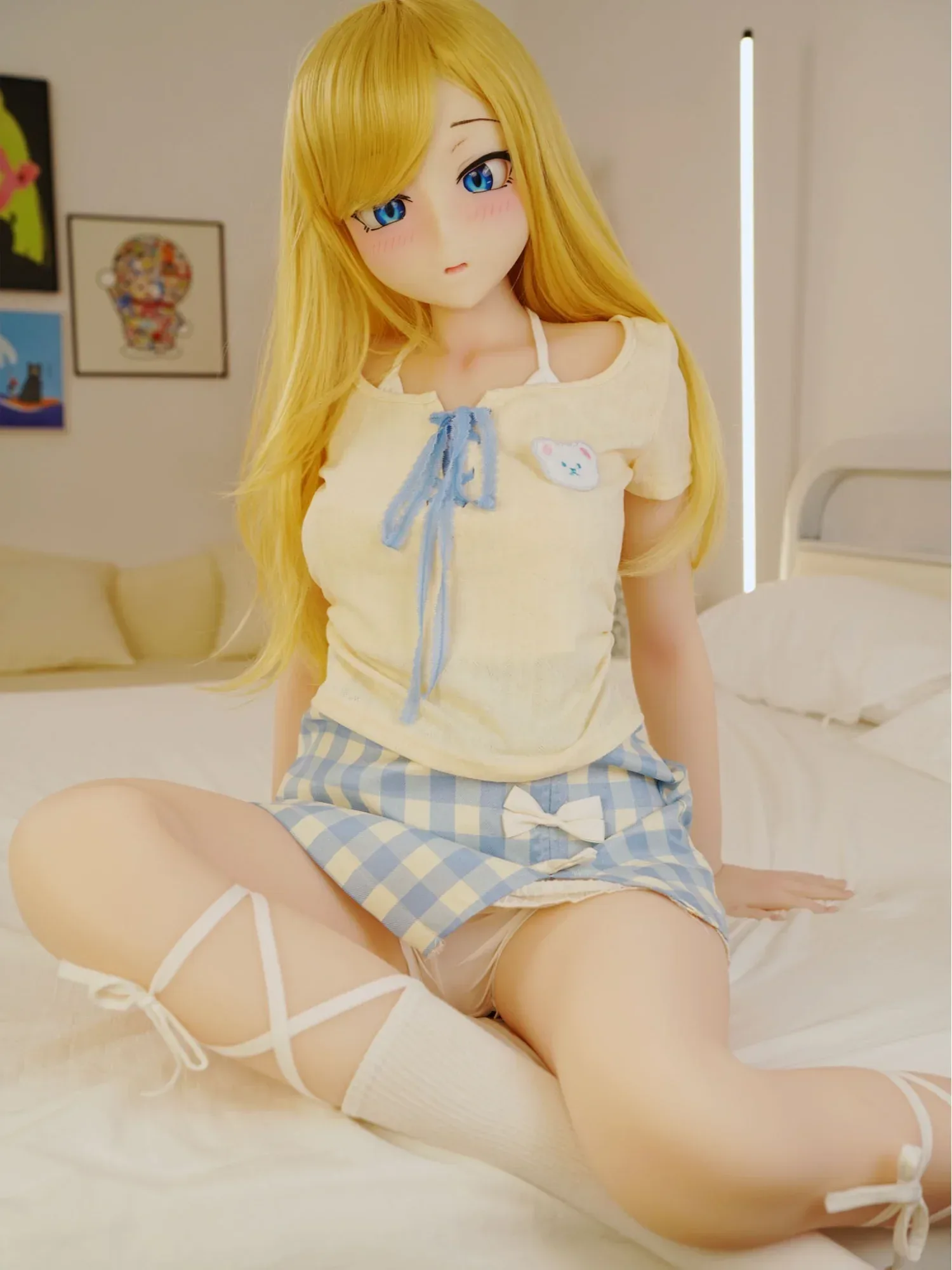 F5775-150cm(4ft11)-32.5kg Akane B Cup S-TPE Animes Gel filled Hentai Sex Doll | IROKEBIJIN Doll view 10