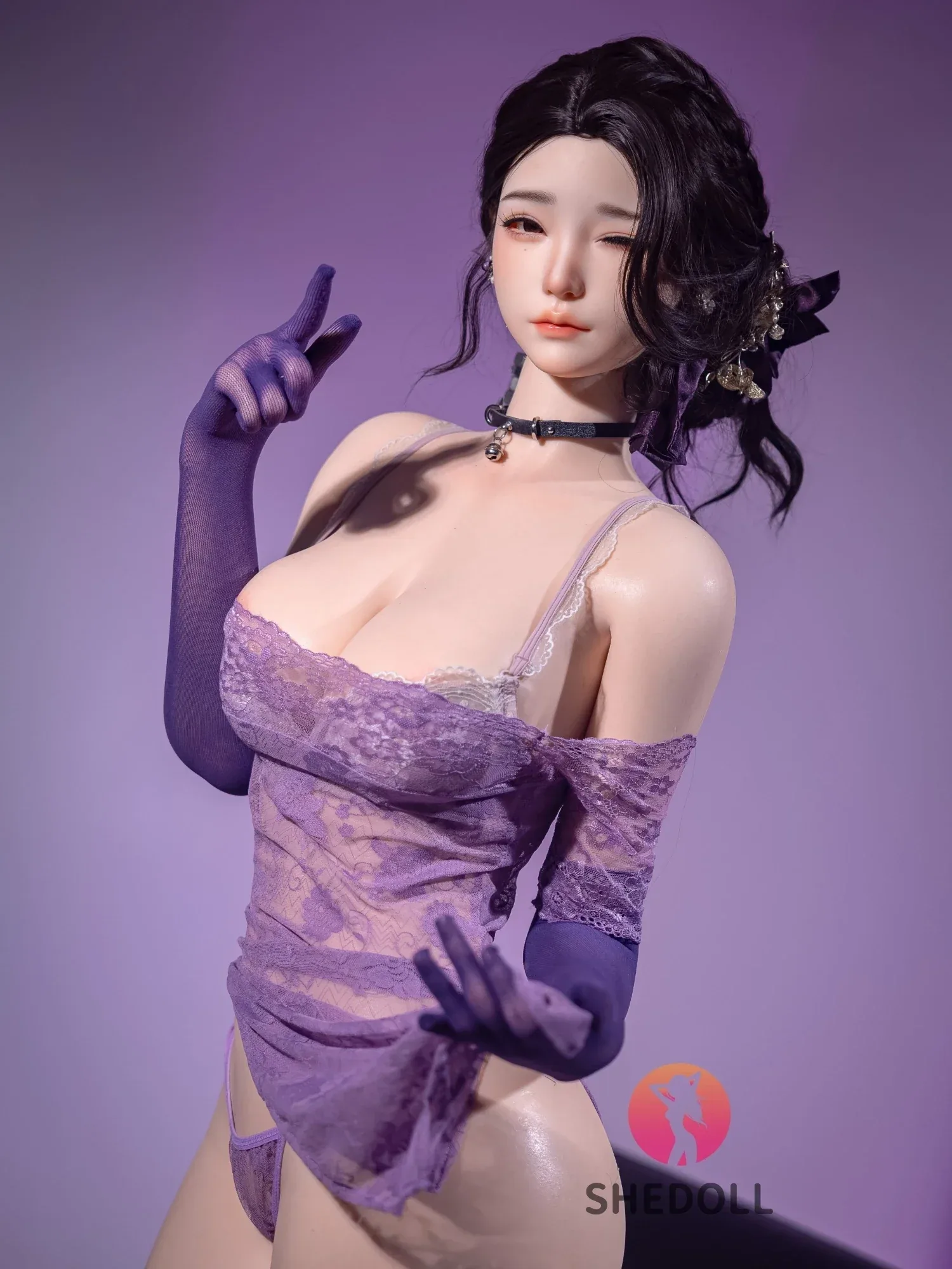 F6192—170cm\/5ft6-57kg E Cup Asian ROS Silicone Sex Doll | SHEDOLL view 4