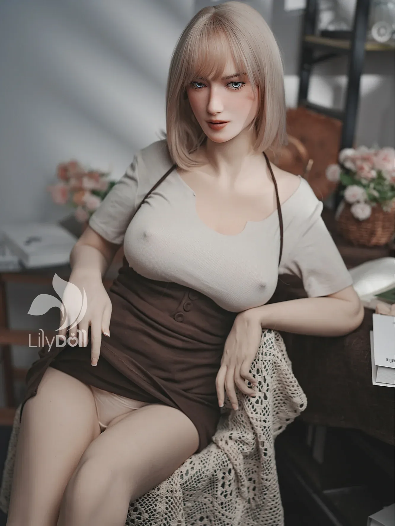 F7569—168cm\/5ft5-41kg F Cup TPE Body + Silicone Head Sex Doll【IN STOCK USA】 | LilyDoll view 5