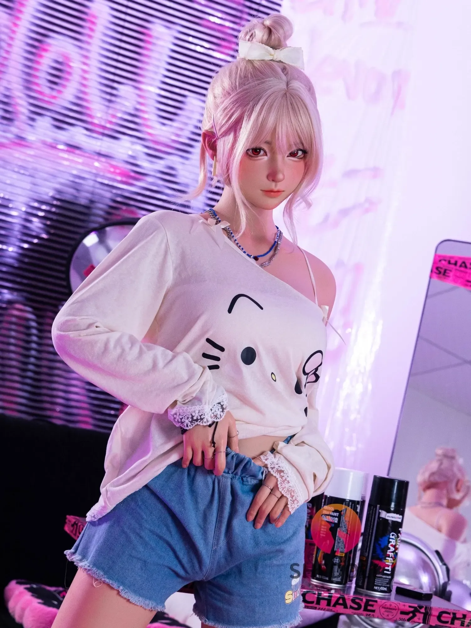 F6101—158cm\/5ft2-47kg C Cup Asian ROS Silicone Sex Doll | SHEDOLL view 11