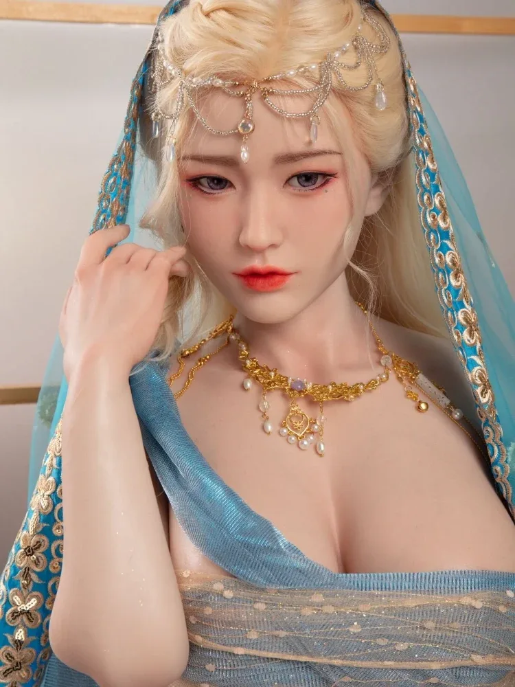 F5083-170cm\/5ft6 D Cup Umi Japanese Blond Silicone Sex Doll|JX Doll view 5