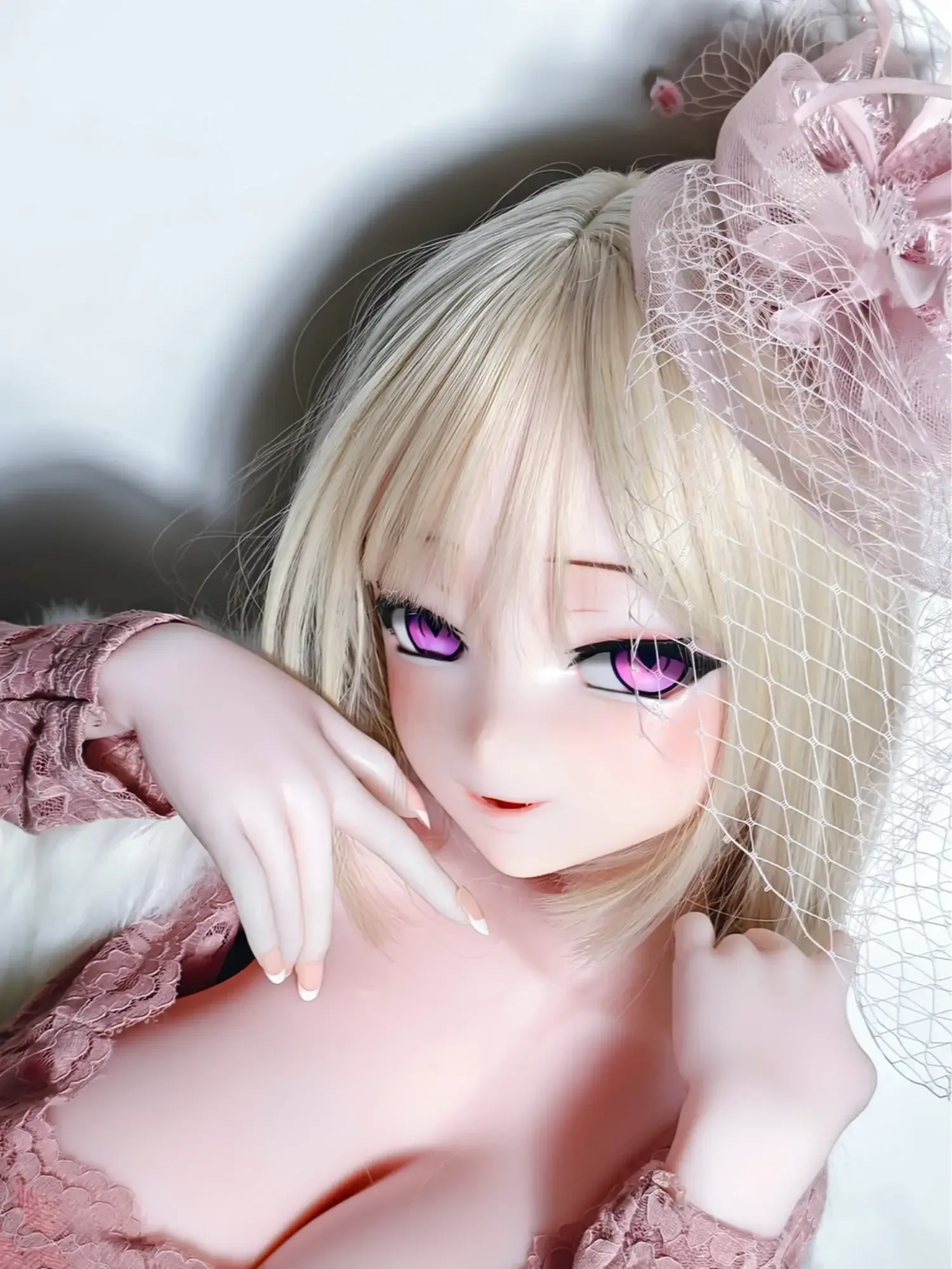 F9402-150cm\/5ft-27.5kg Anime Silicone Head Full Body Sex Doll | Elsa Babe view 7