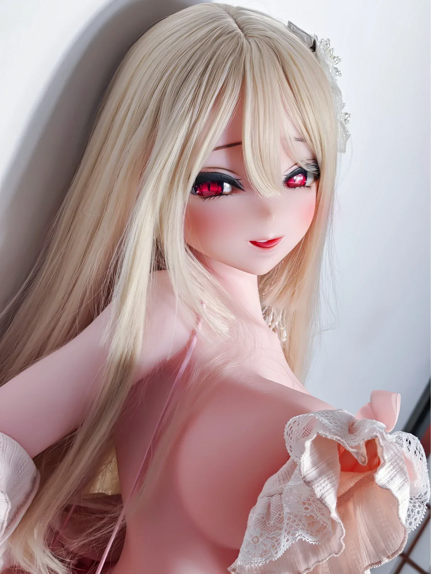 F9306-150cm\/5ft-27.5kg Silicone Head Anime naked dolls | Elsa Babe view 8