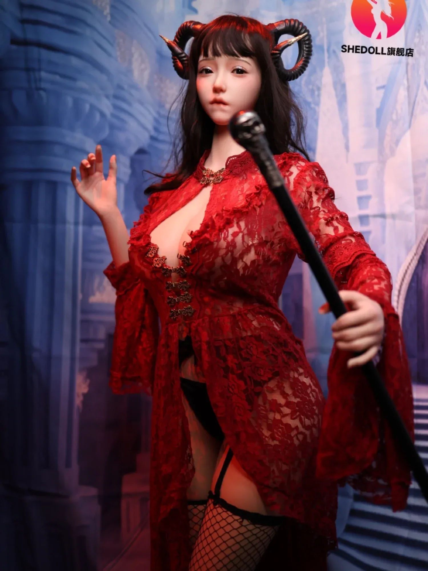 F6021—163cm\/5ft4-51kg H Cup Asian Silicone Sex Doll | SHEDOLL view 7
