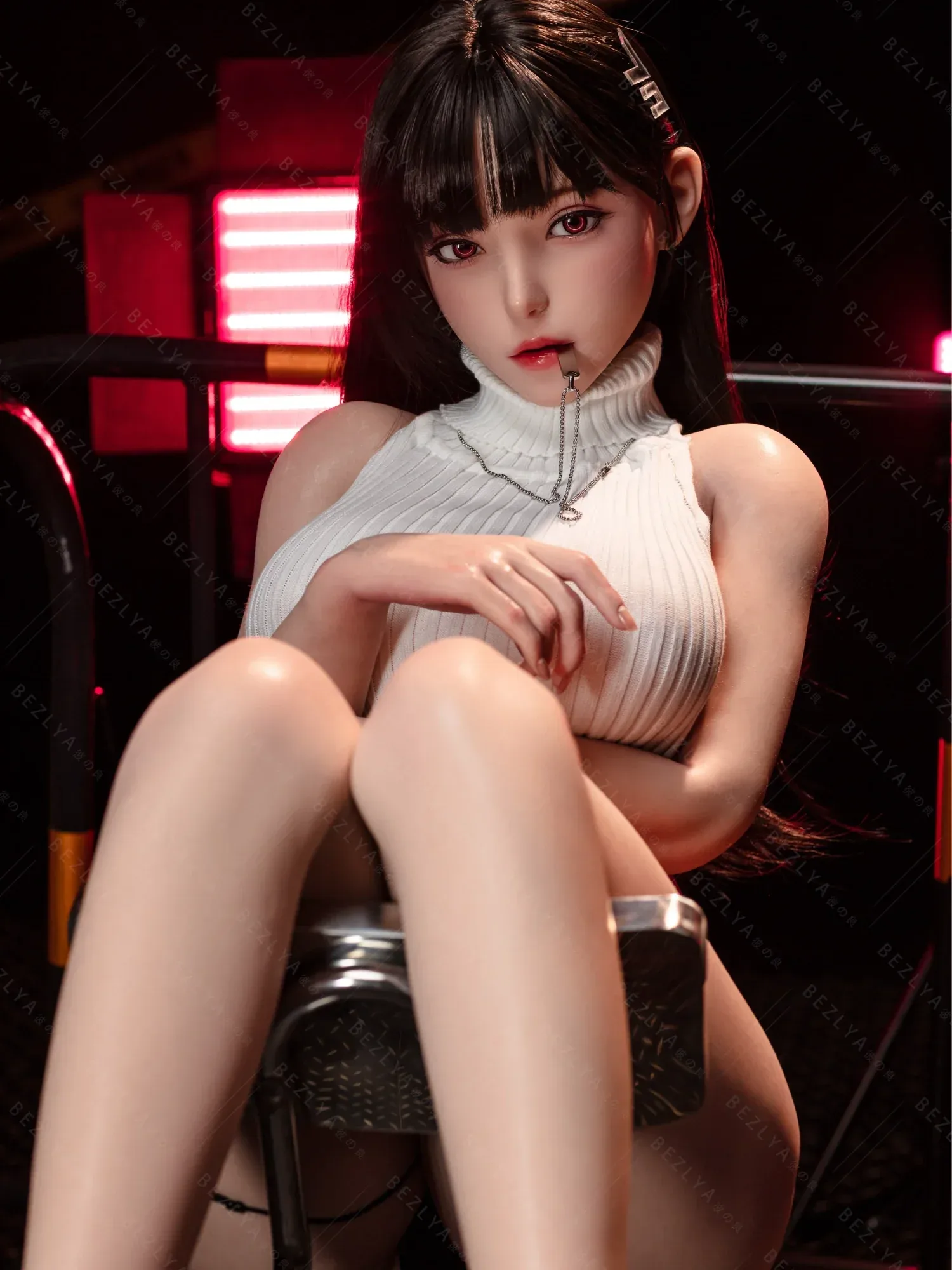 F9293-155Mcm(5.1ft)-38kg 2.2cf E Cup ROS Silicone Asian Petite Teen Sex Doll|AITIA Doll view 9