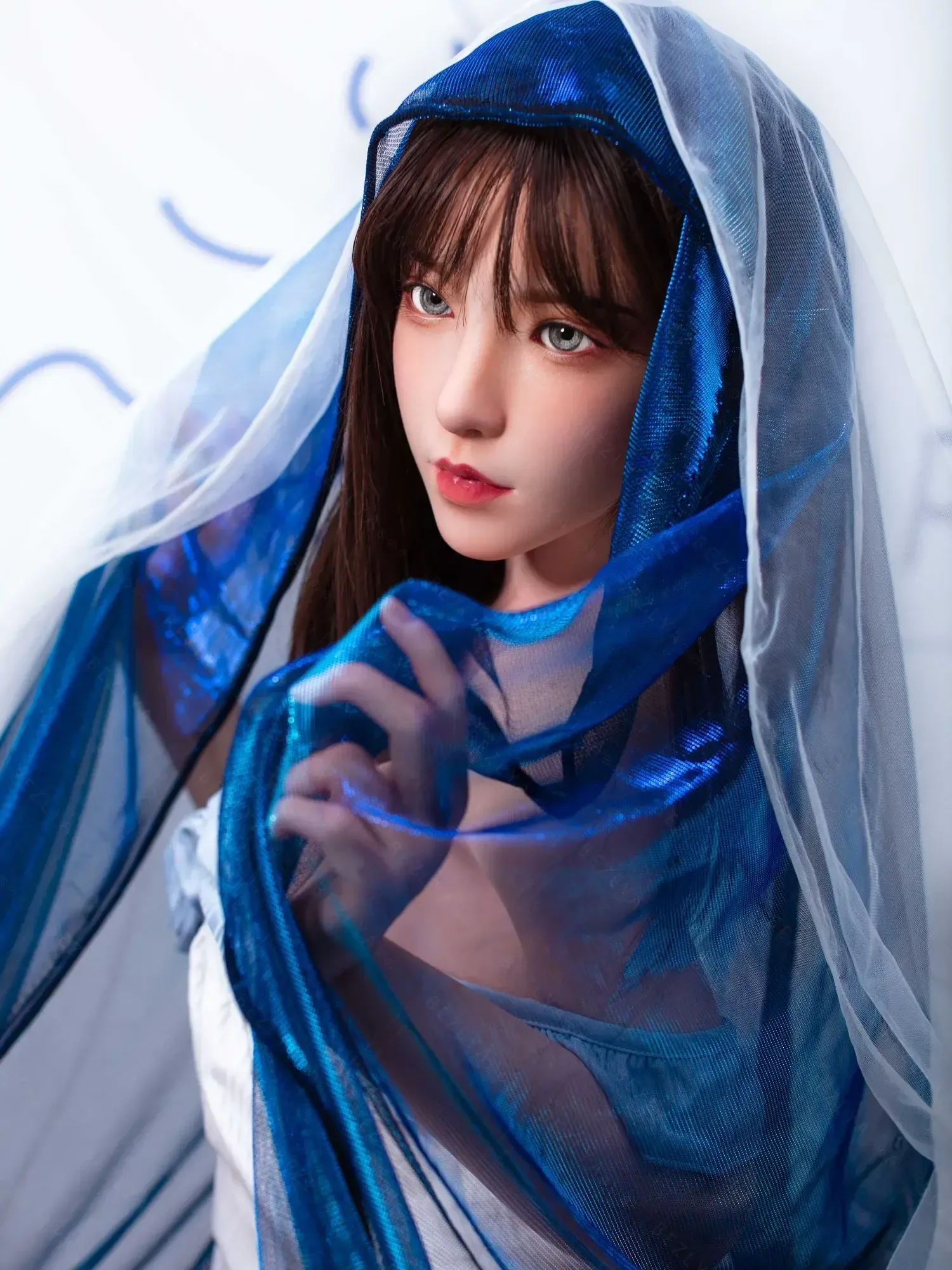 F4748-150cm(5.3ft)-34kg 2.1 A Cup Asian Real Silicone Chinese Teen Sex Doll Sex Doll｜Bezlya Doll view 8