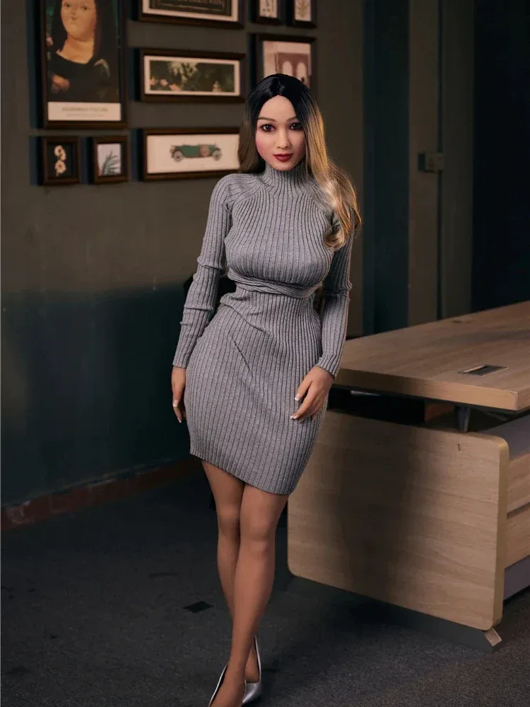 F1348-153cm\/5ft E Cup 37kg Yumiko Petitis Curvy TPE Mature Woman Sex Doll|Irontech Doll view 1