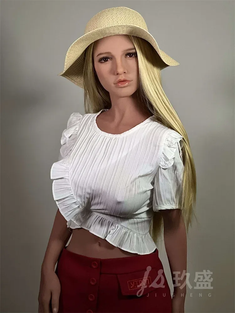 F625—Lyra 150cm\/4ft9 31kg Premium Curvy Lesbian Sex Doll|Jiusheng Doll view 2