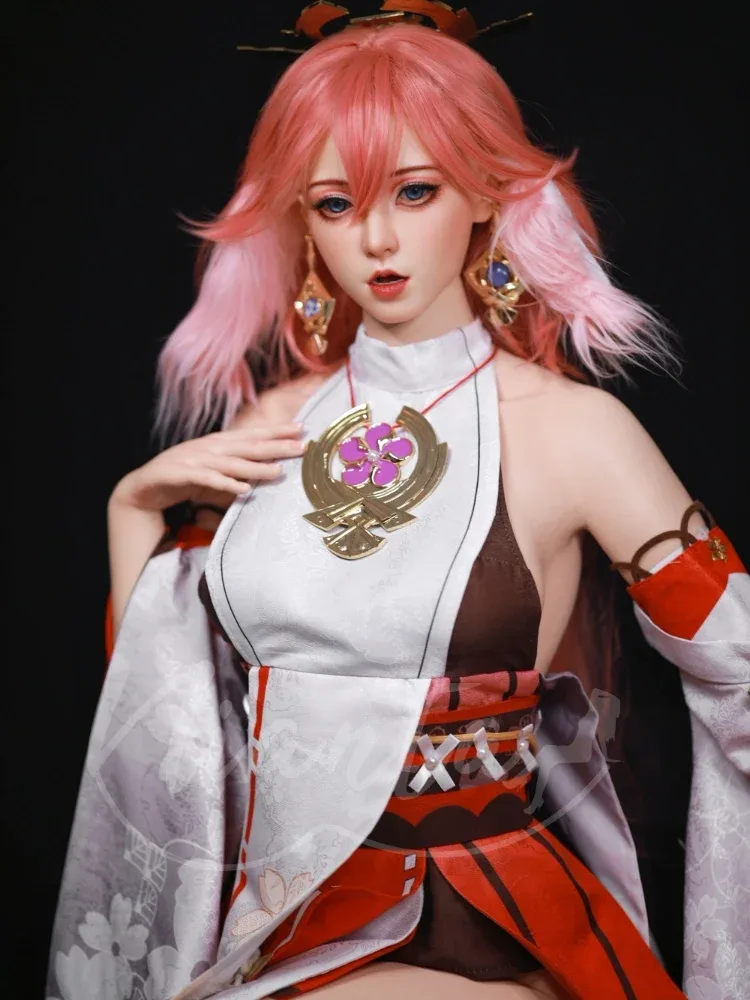 F2513-164cm(5.4ft)\/36kg E Cup Miko Yatsura ROS Silicone Sex Doll【In Stock USA 】|Nianta Doll view 2