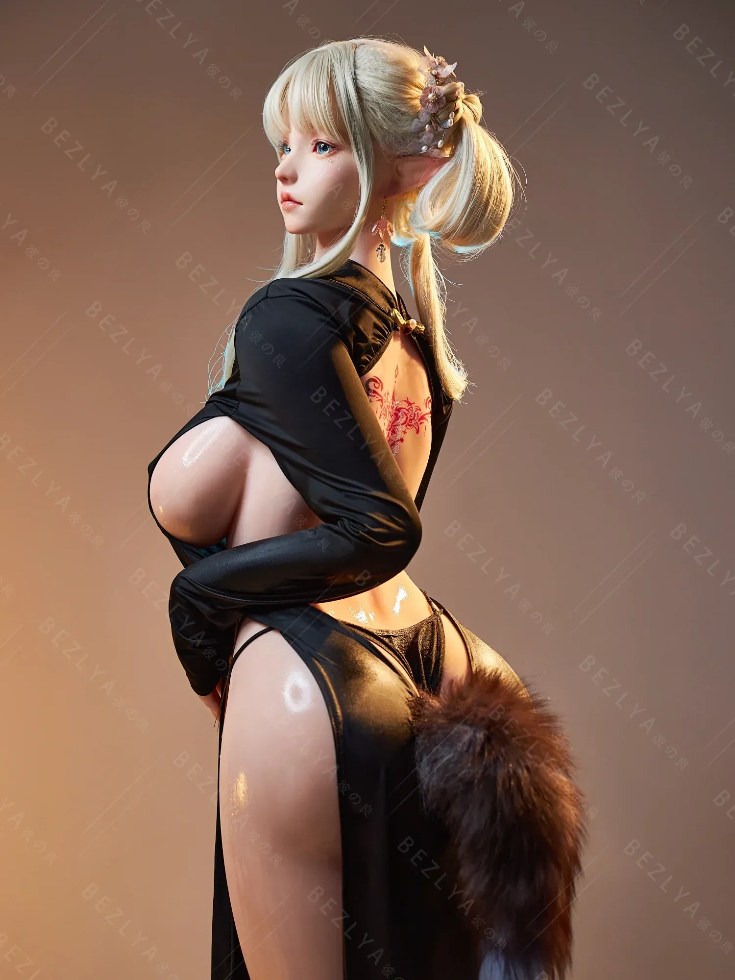 F5945-155Mcm(5.1ft)-40kg 2.0 G Cup Asian Anime Silicone Head Chinese Sex Doll|Bezlya Doll view 8