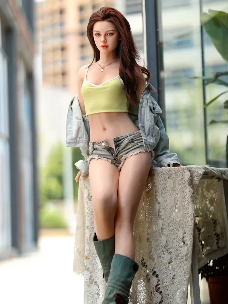F1716-171cm\/5ft6 A Cup Petite Silicone Sex Doll｜Starpery Doll view 3