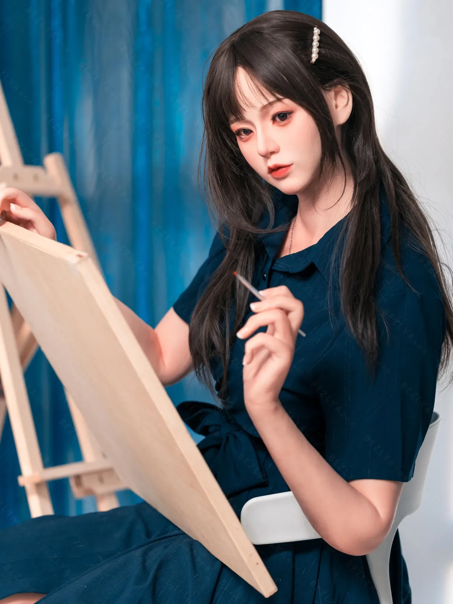 F4772-162cm(5.4ft)-39.5kg 2.2u B Cup Asian Real Silicone Chinese Sex Doll|AITIA Doll view 5