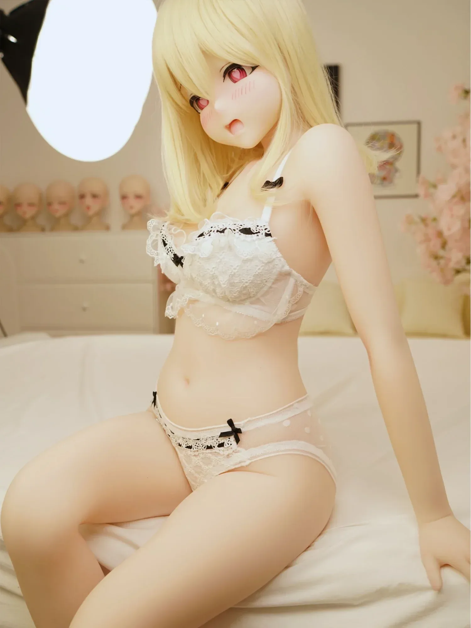 F5776-150cm(4ft11)-32.5kg Yui  B Cup S-TPE Animes Gel filled Hentai Sex Doll | IROKEBIJIN Doll view 9