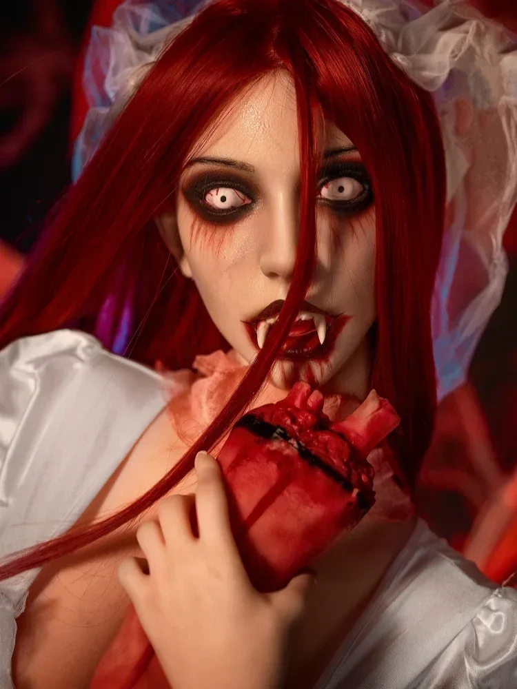 F2167- 169cm(5.5ft) E Cup M7 ROS Movable Jaw Halloween Sex Doll丨SY Doll view 3