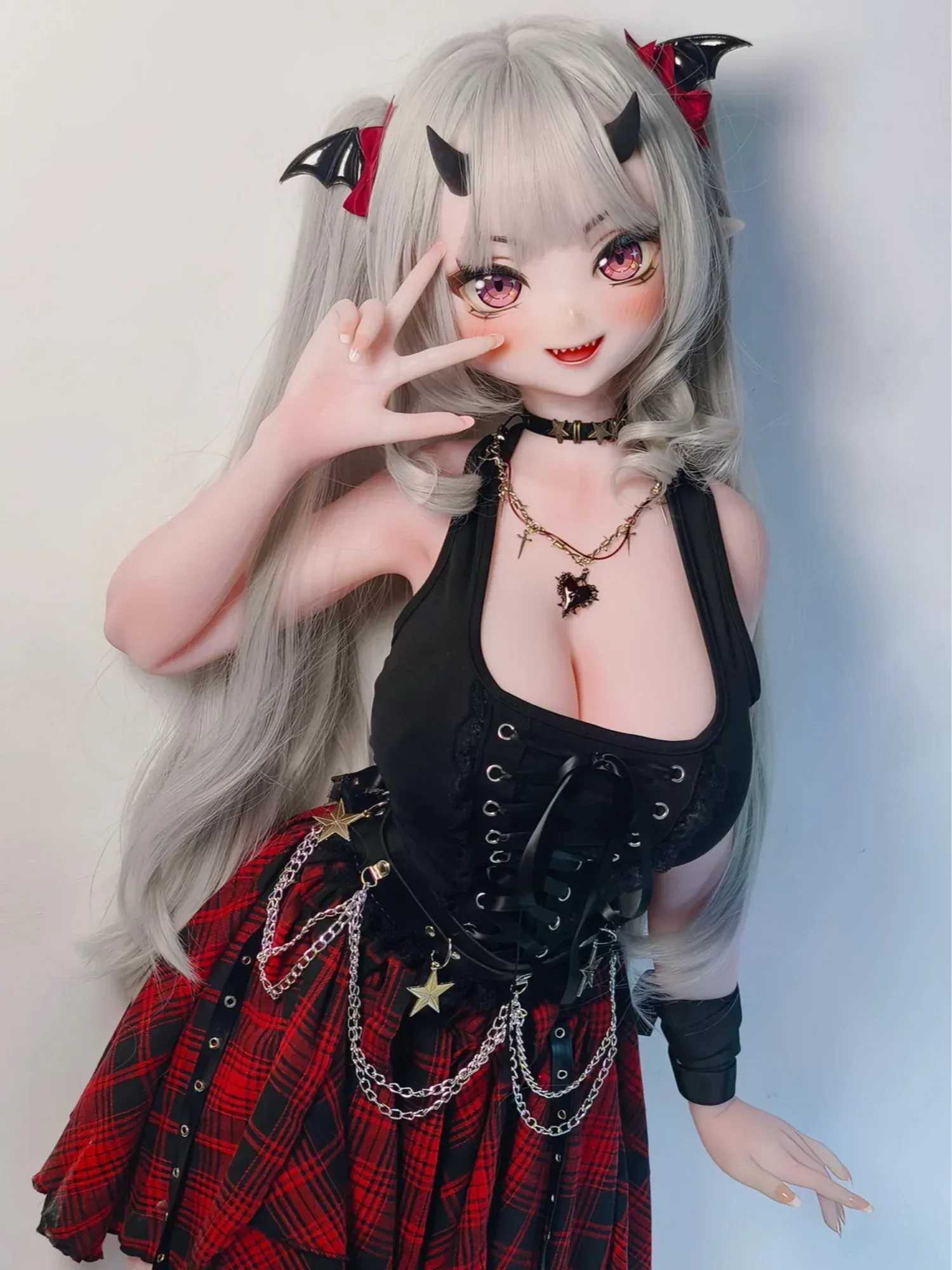 F9426-150cm\/5ft-27.5kg Anime Silicone Head Full Body Hentai Sex Doll | Elsa Babe view 4